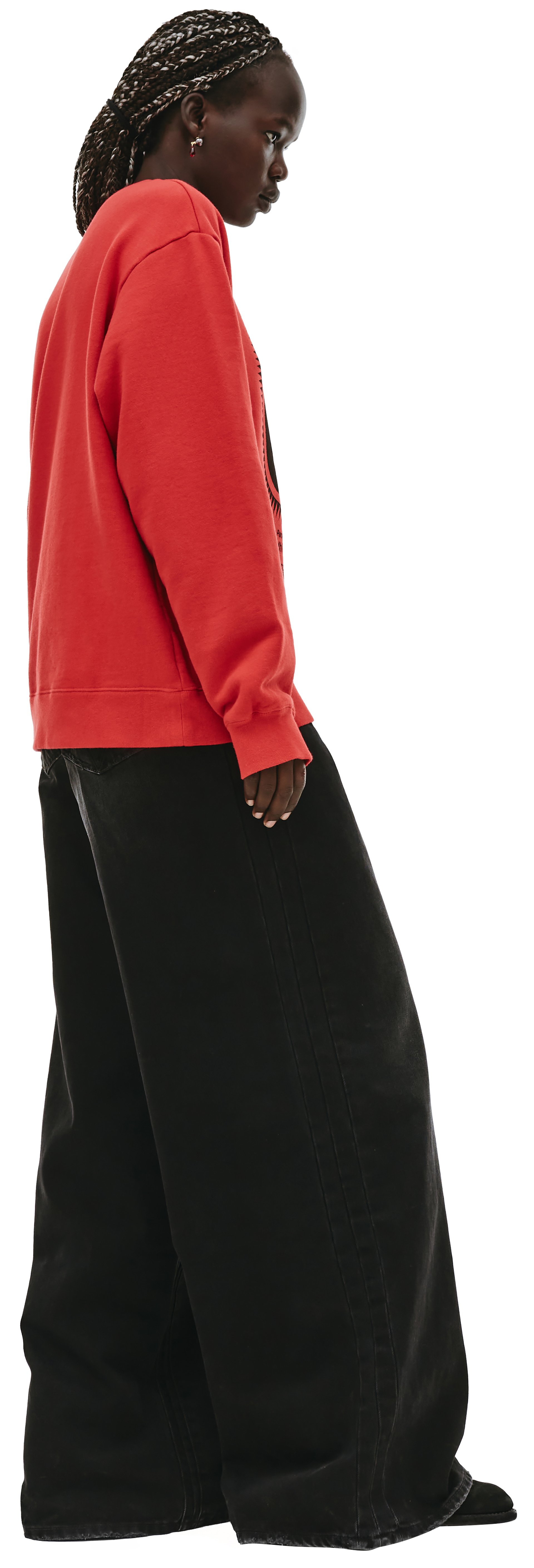 Undercover Red \'U\' sweatshirt