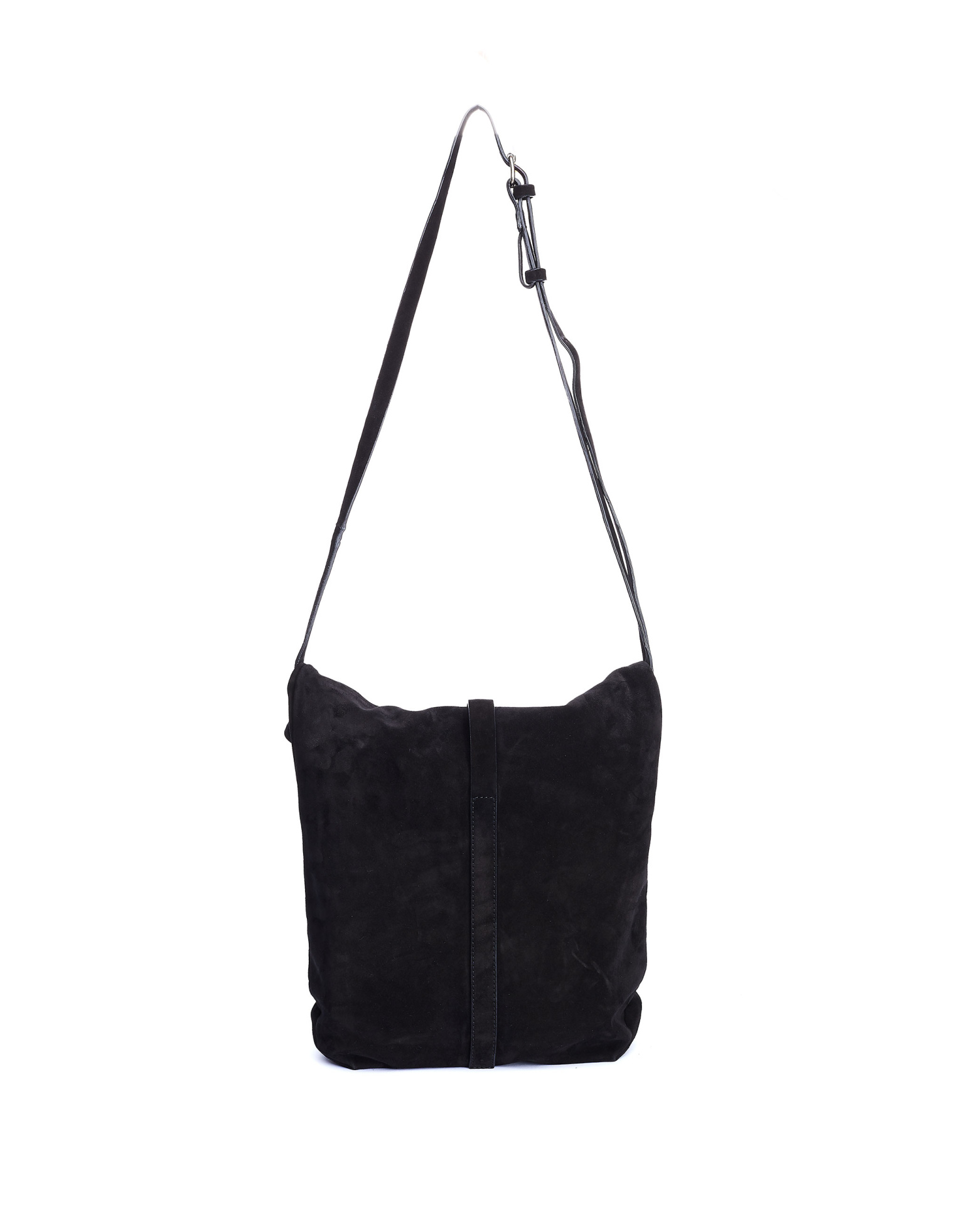 Ann Demeulemeester Замшевая сумка с клапаном