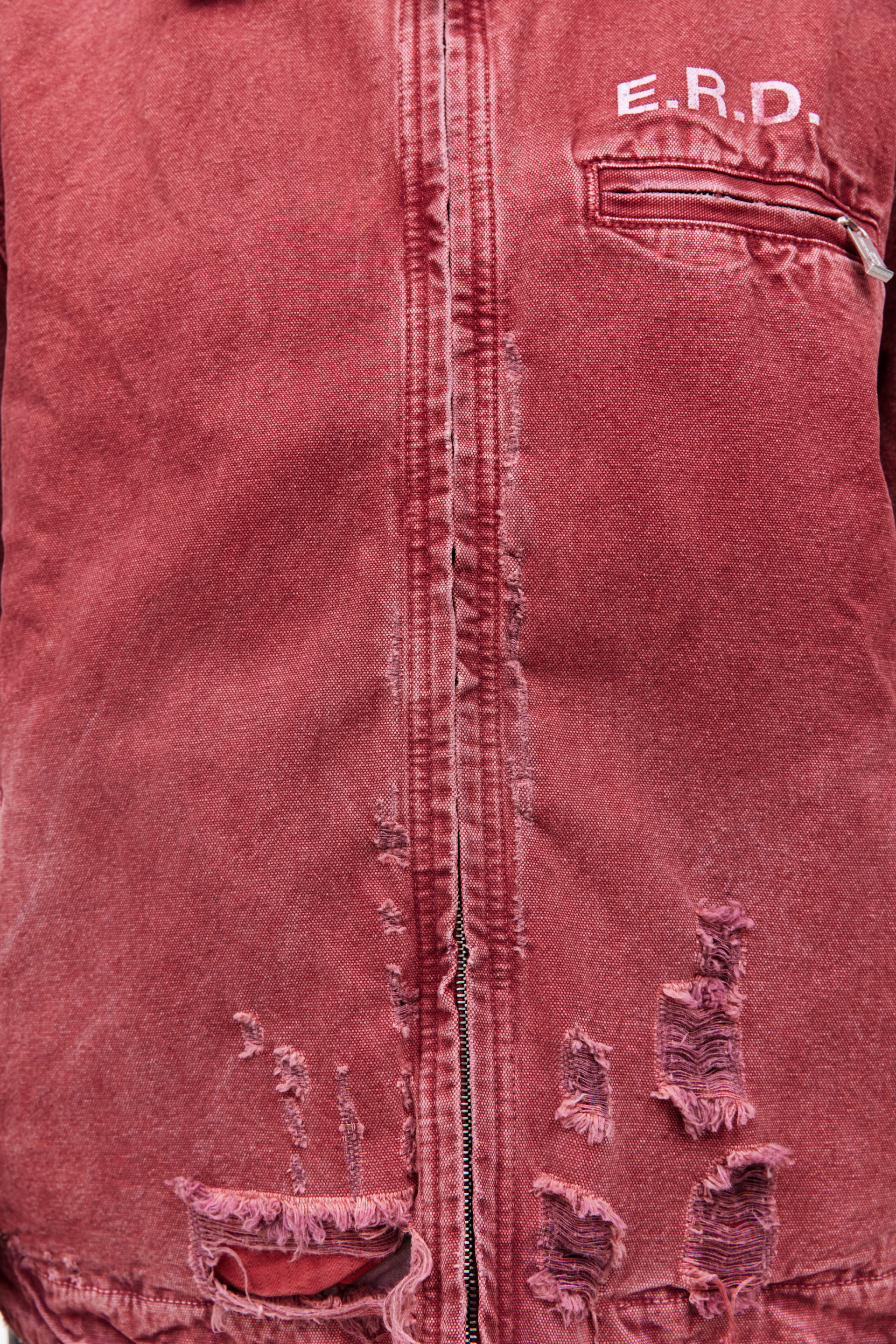 Enfants Riches Déprimés Denim zip up jacket