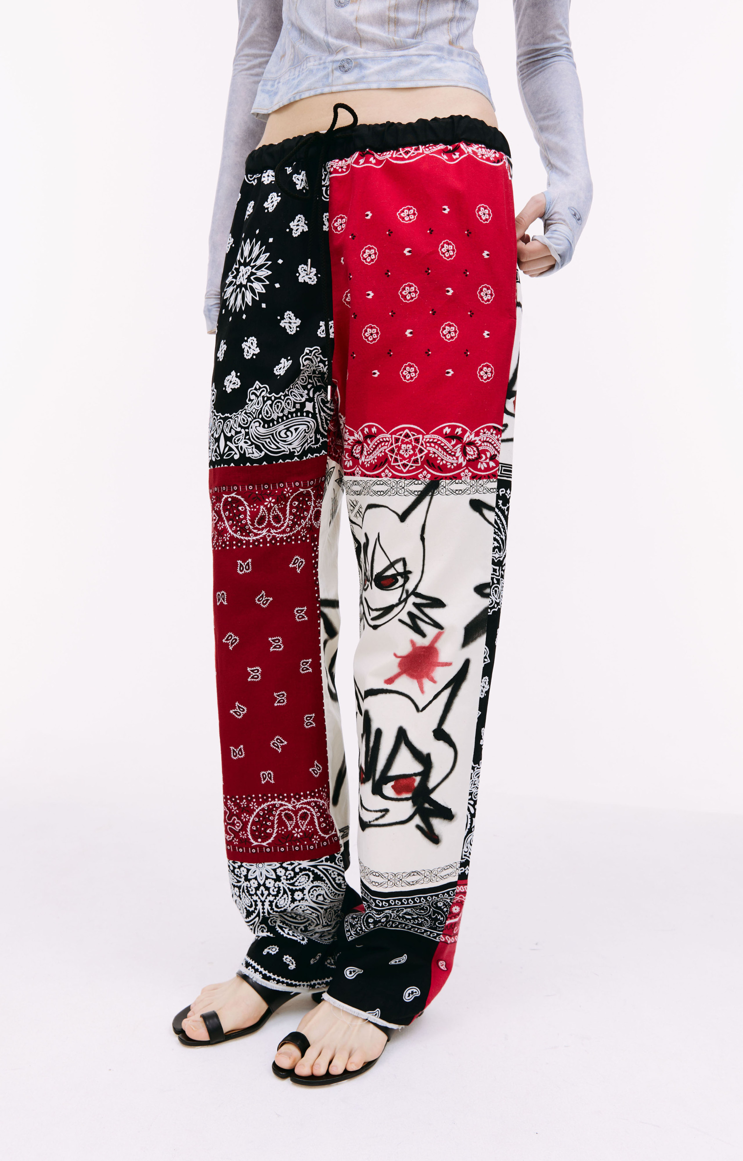 Children of the discordance Bandanas patch trousers