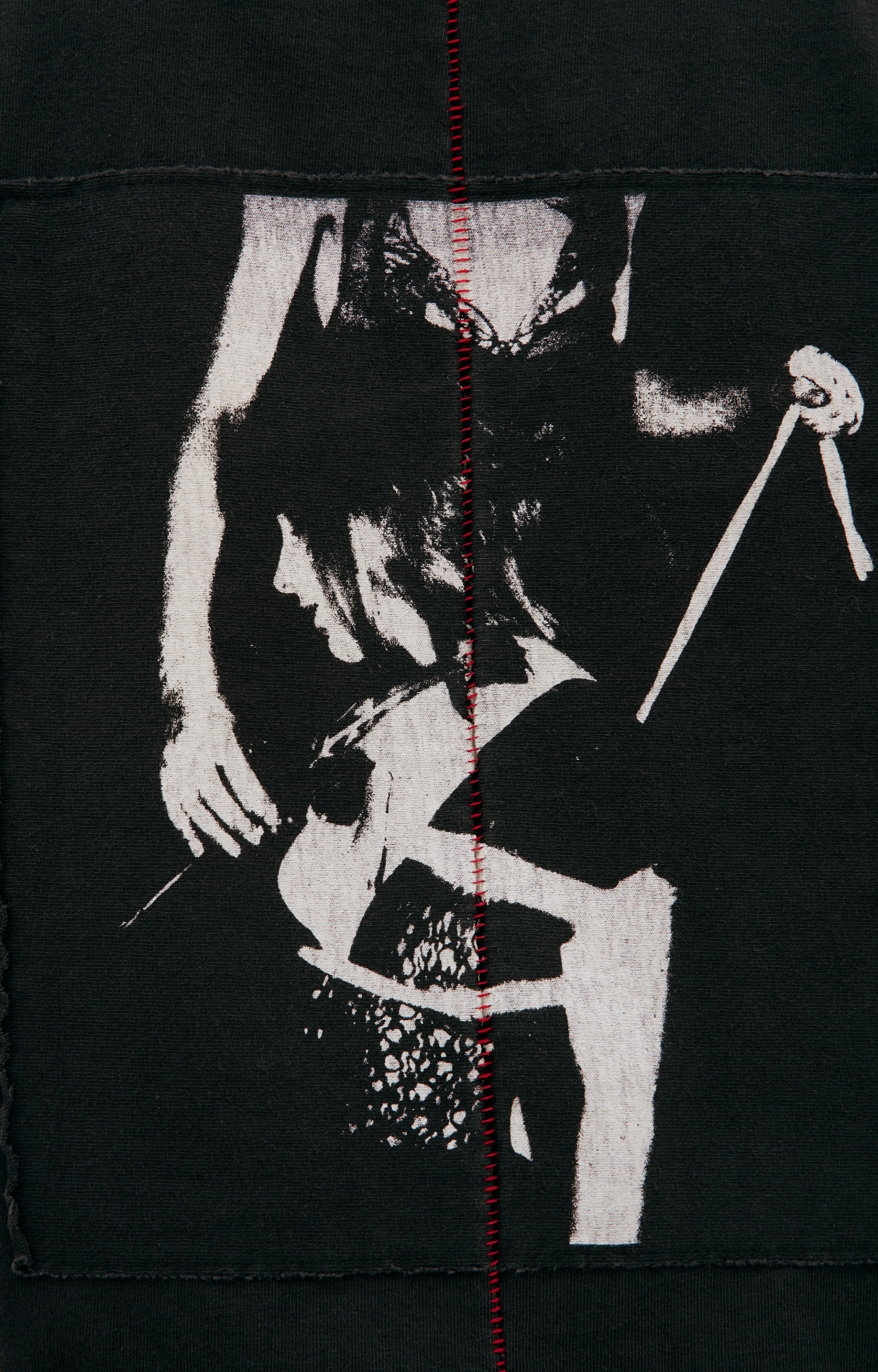 Enfants Riches Déprimés Black T-shirt with patches