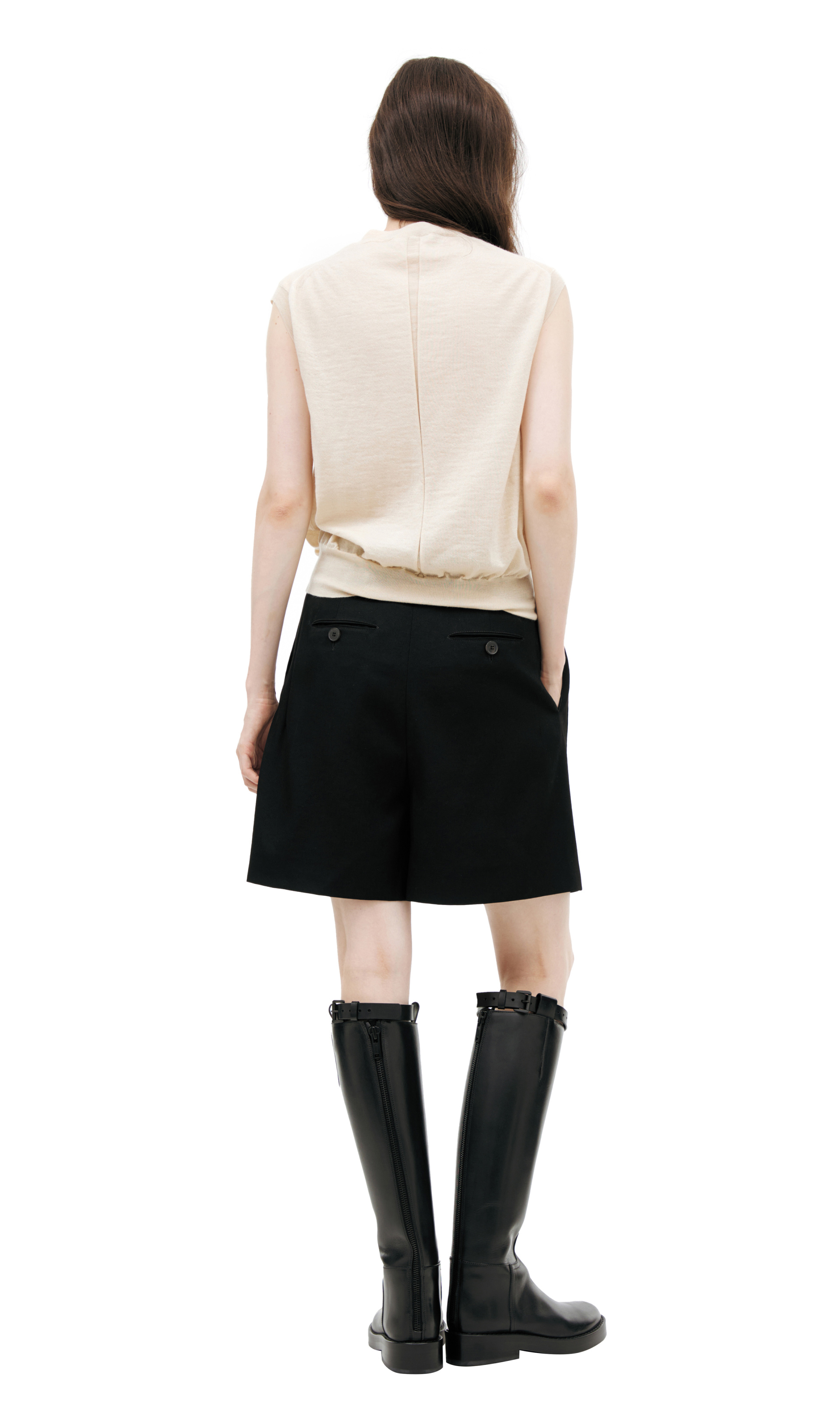 The Row Knitted cashmere top