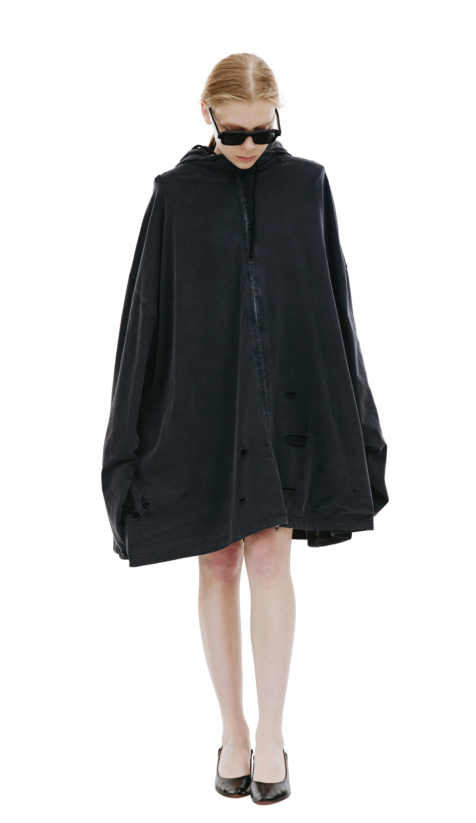 VETEMENTS Zip up oversized hoodie