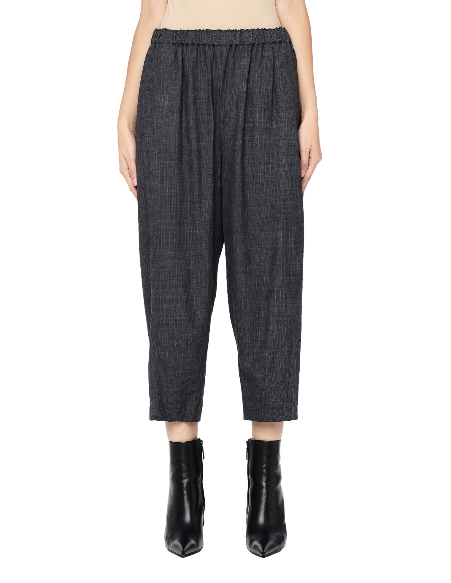 Comme des Garcons CdG Cropped wool trousers