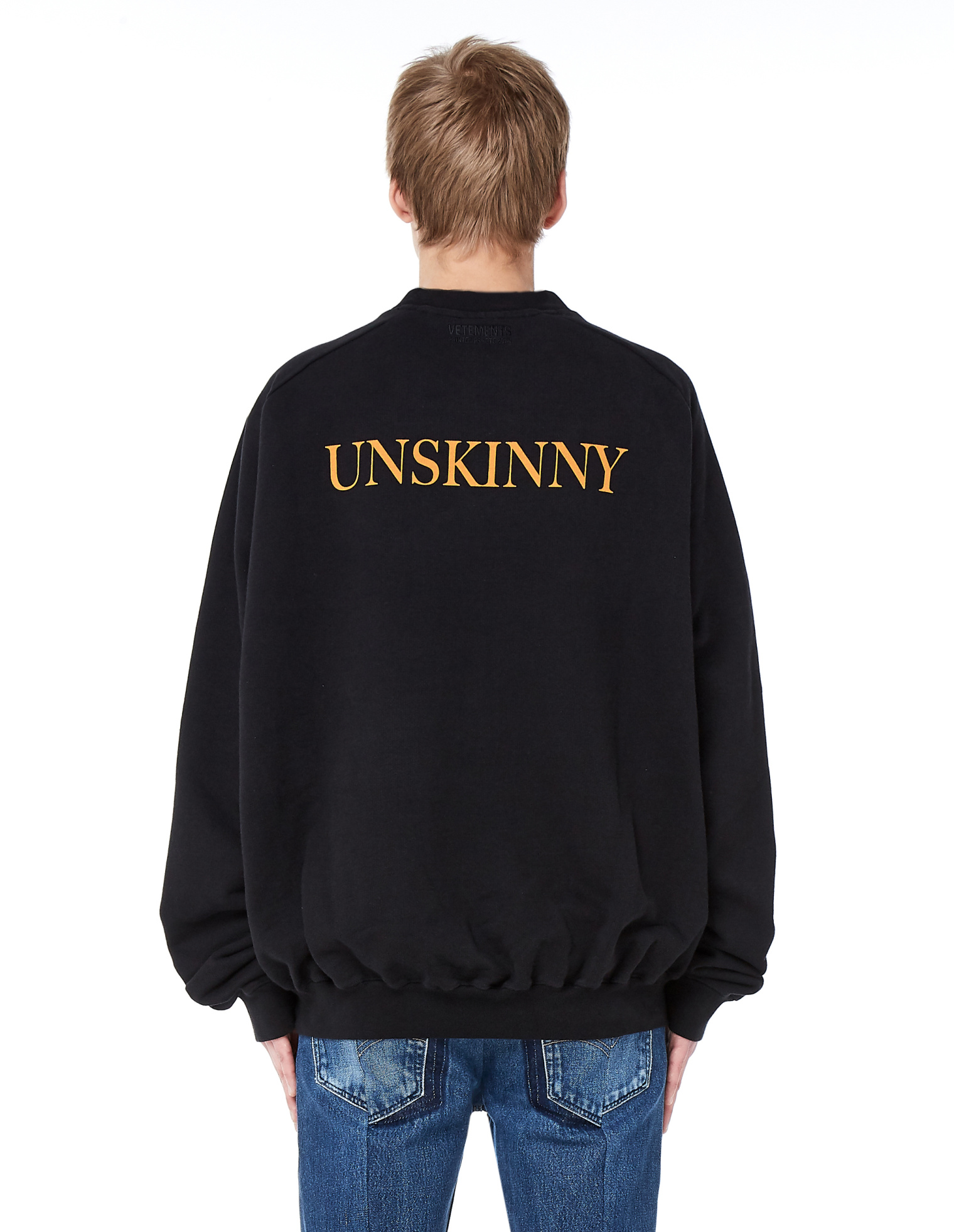 VETEMENTS Unskinny Cotton Sweatshirt