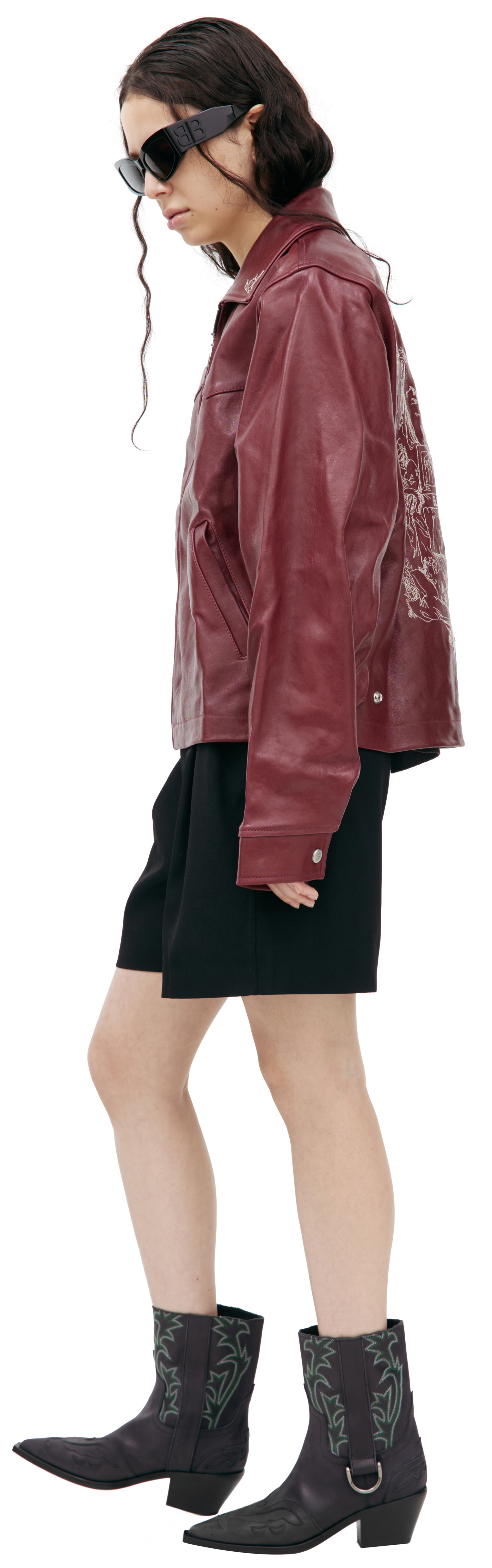 Enfants Riches Déprimés Leather Jacket