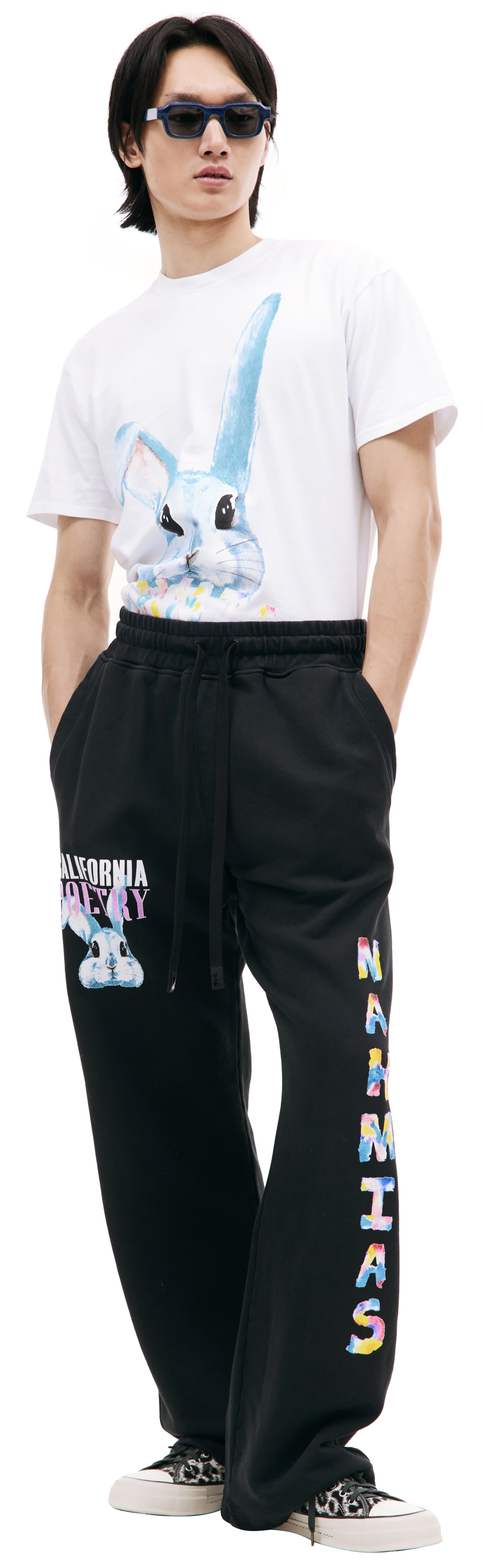 Nahmias Bunny printed sweatpants