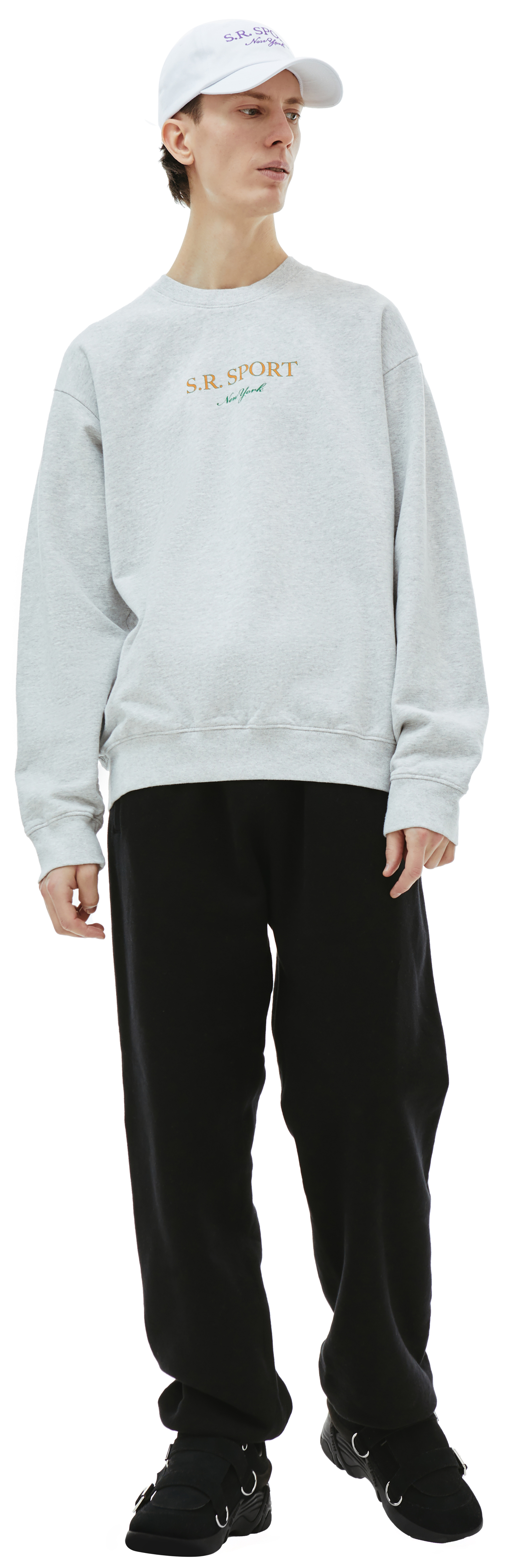 SPORTY & RICH Wimbledon cotton sweatshirt