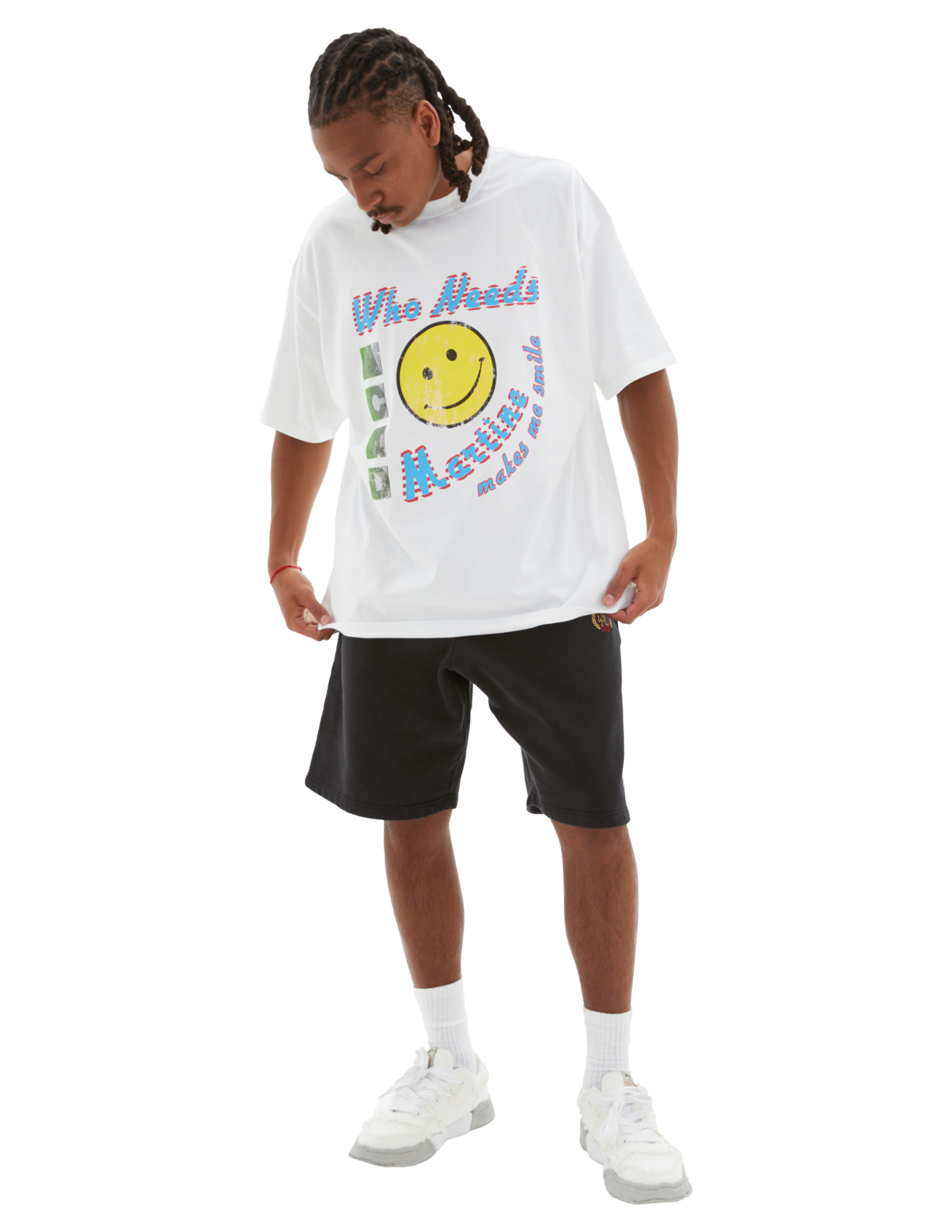 Martine Rose White print T-shirt