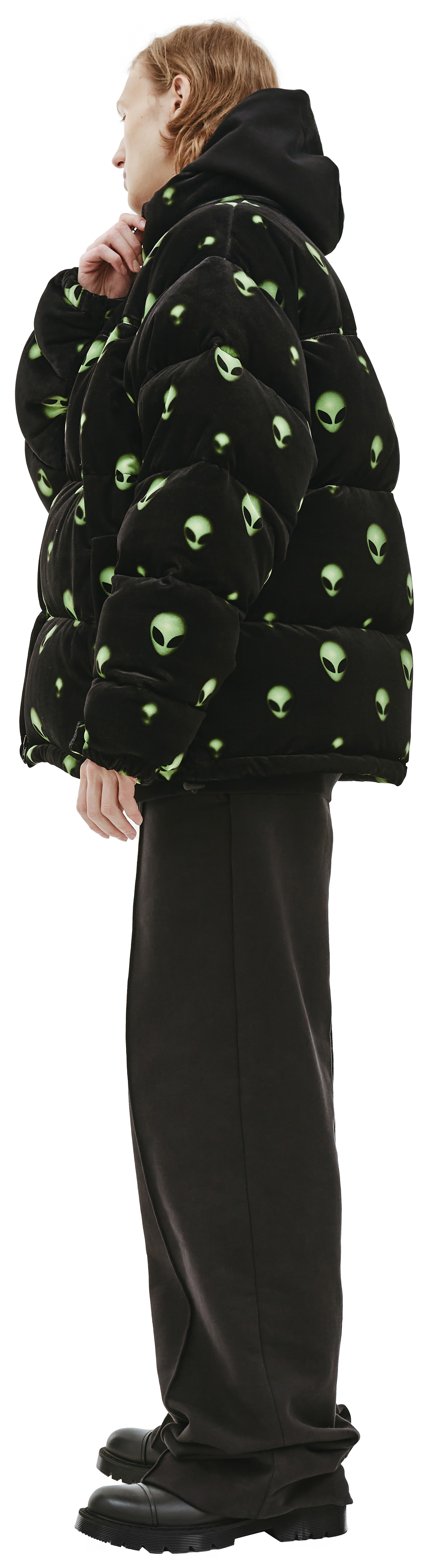 VETEMENTS Alien printed down jacket