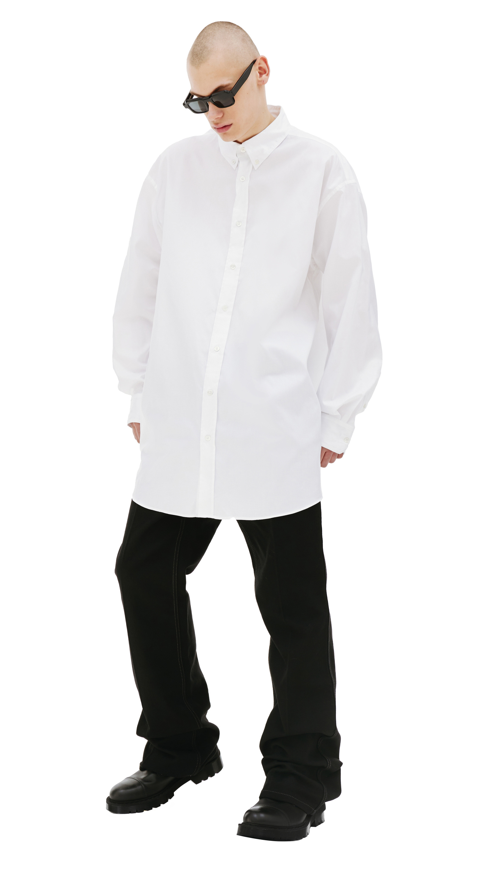 Maison Margiela Oversized cotton shirt