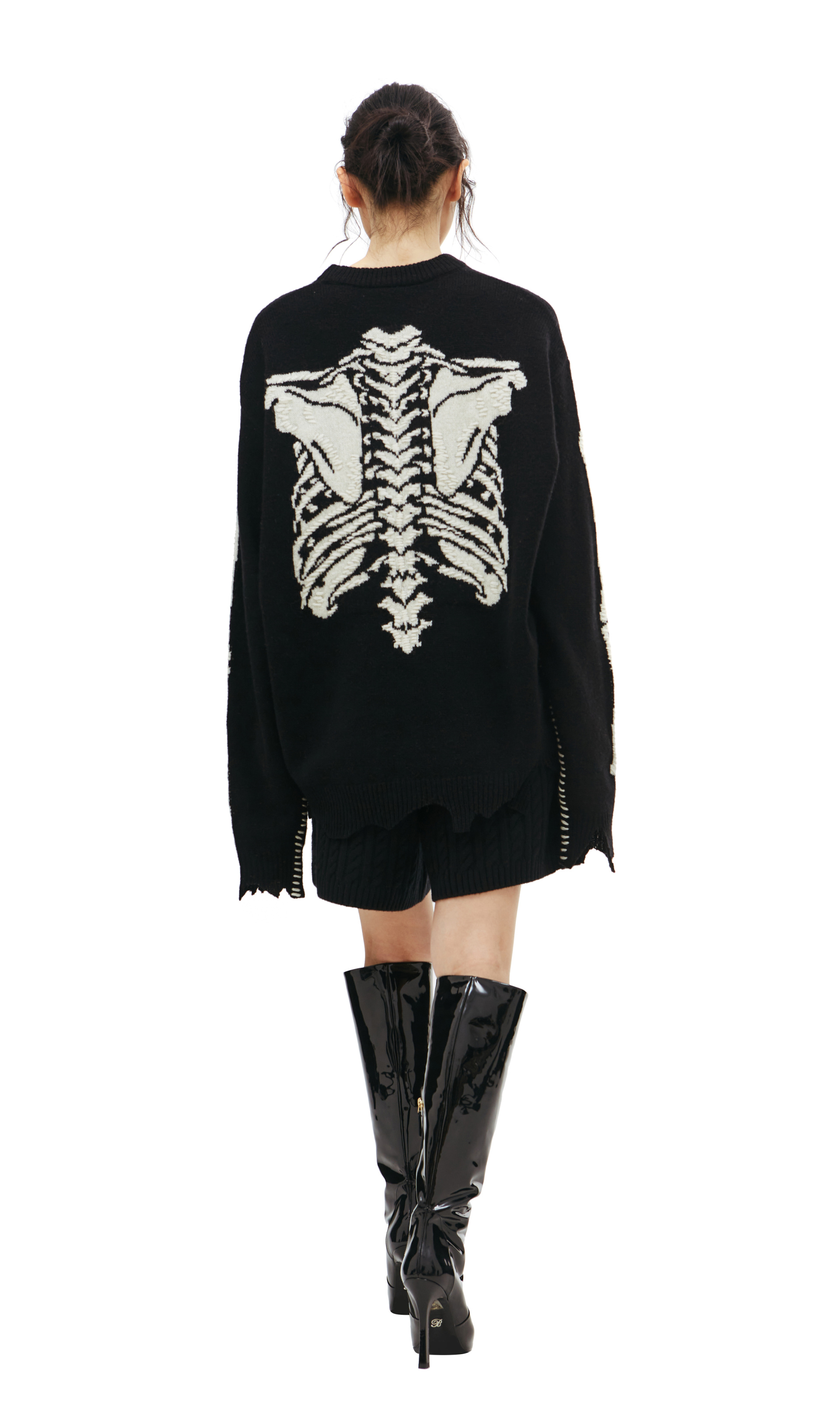 Saint Michael Saint Michael x VLONE wool sweater