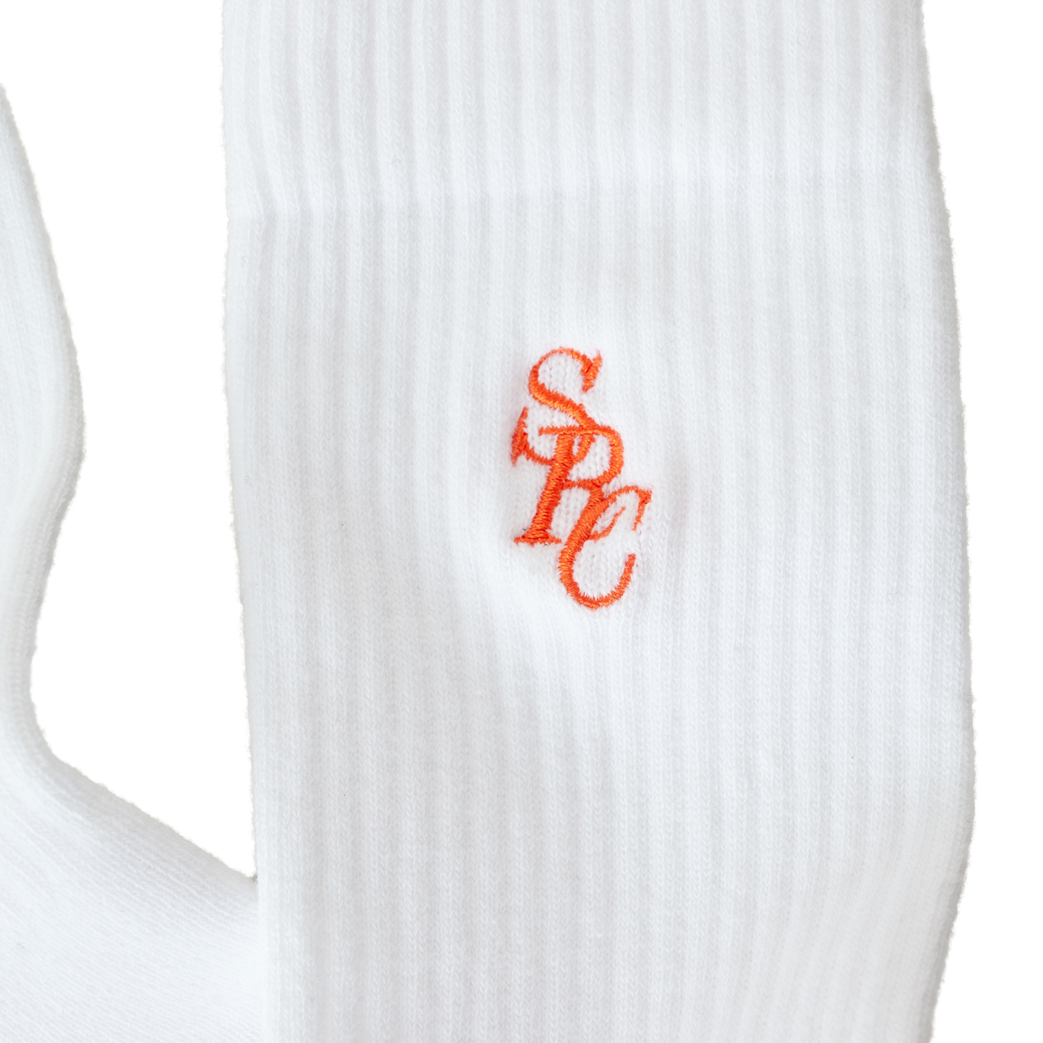 SPORTY & RICH Logo embroidered socks
