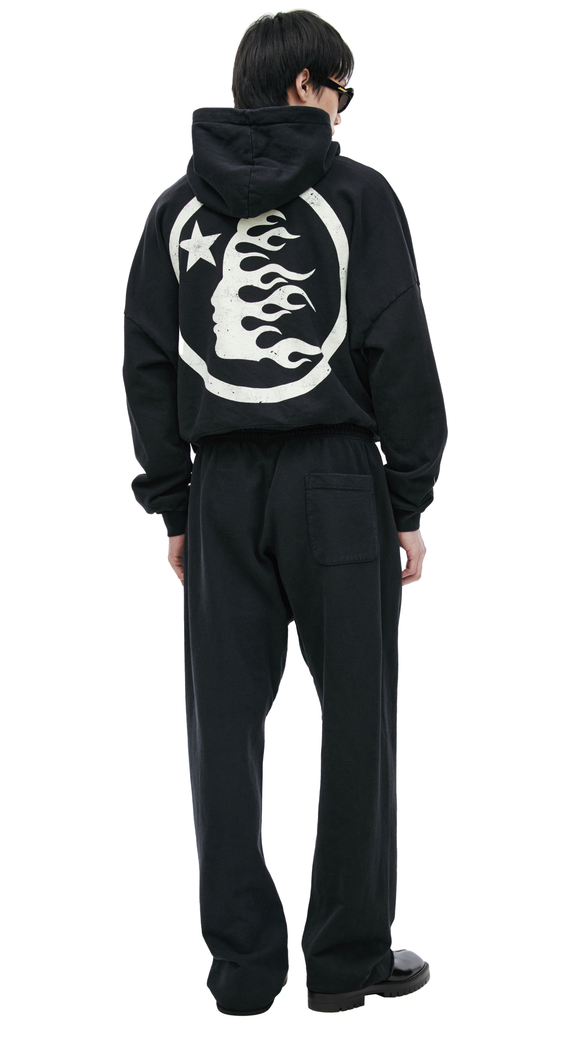 Hellstar Printed cotton trousers