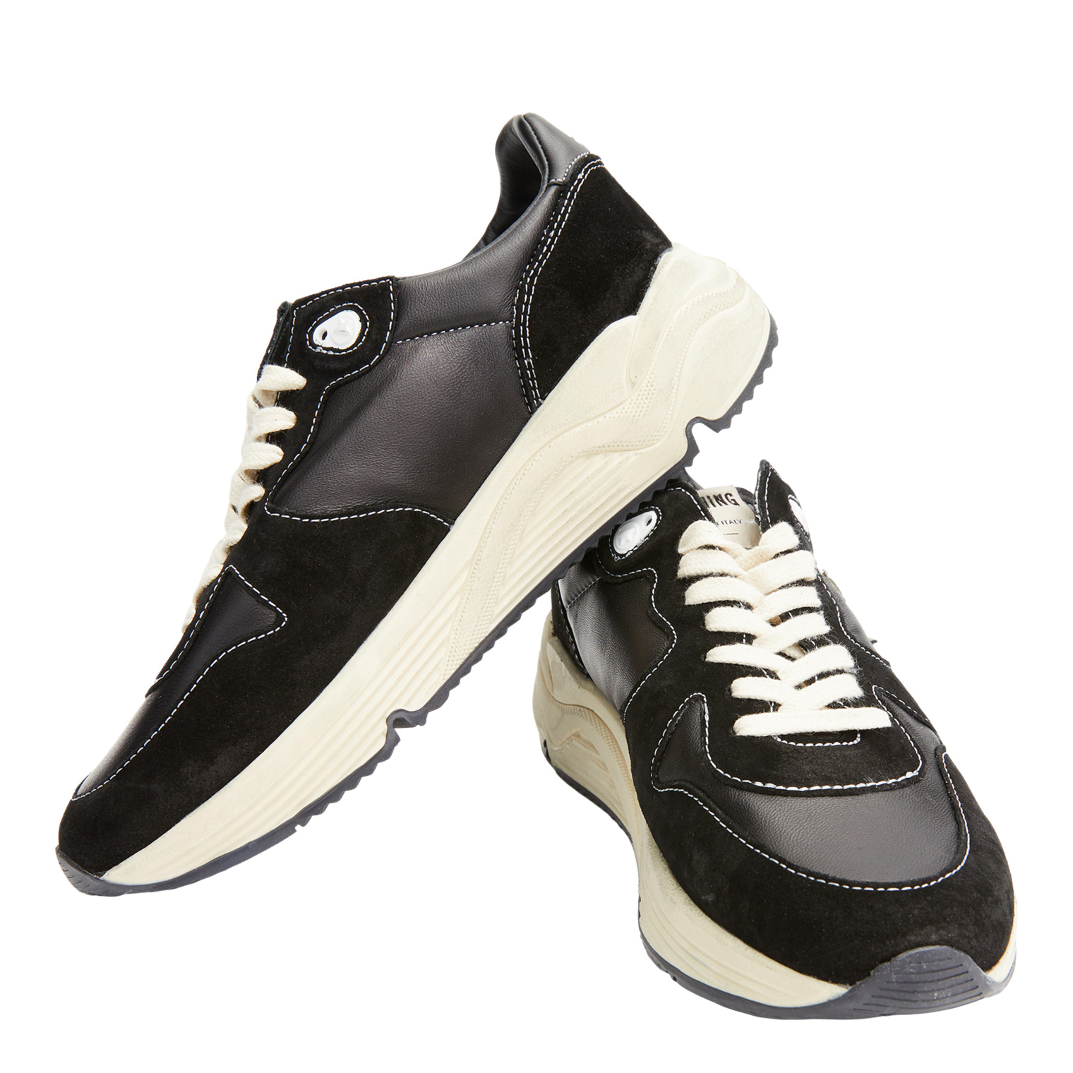 Golden Goose Running leather sneakers