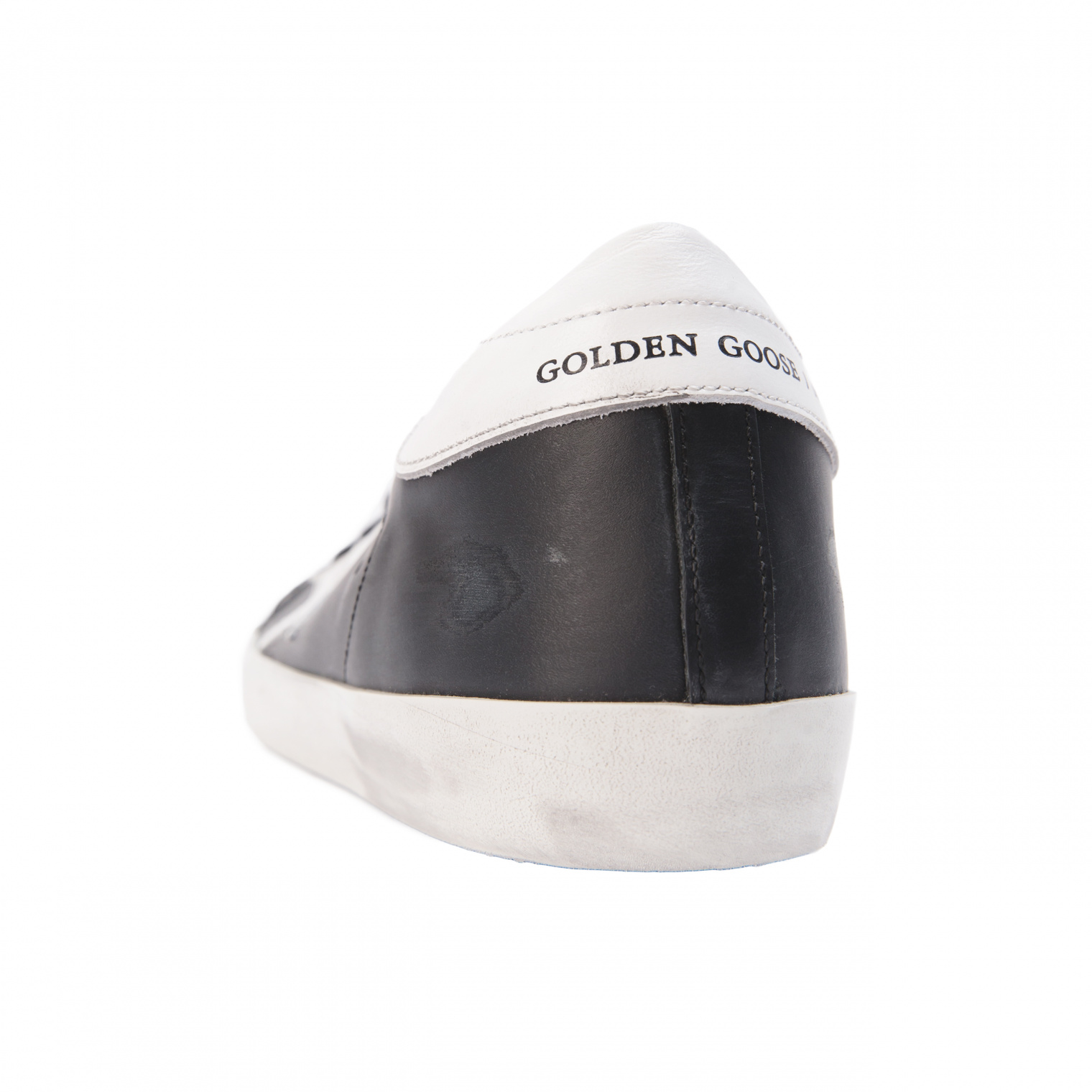 Golden Goose Black & White Superstar Sneakers
