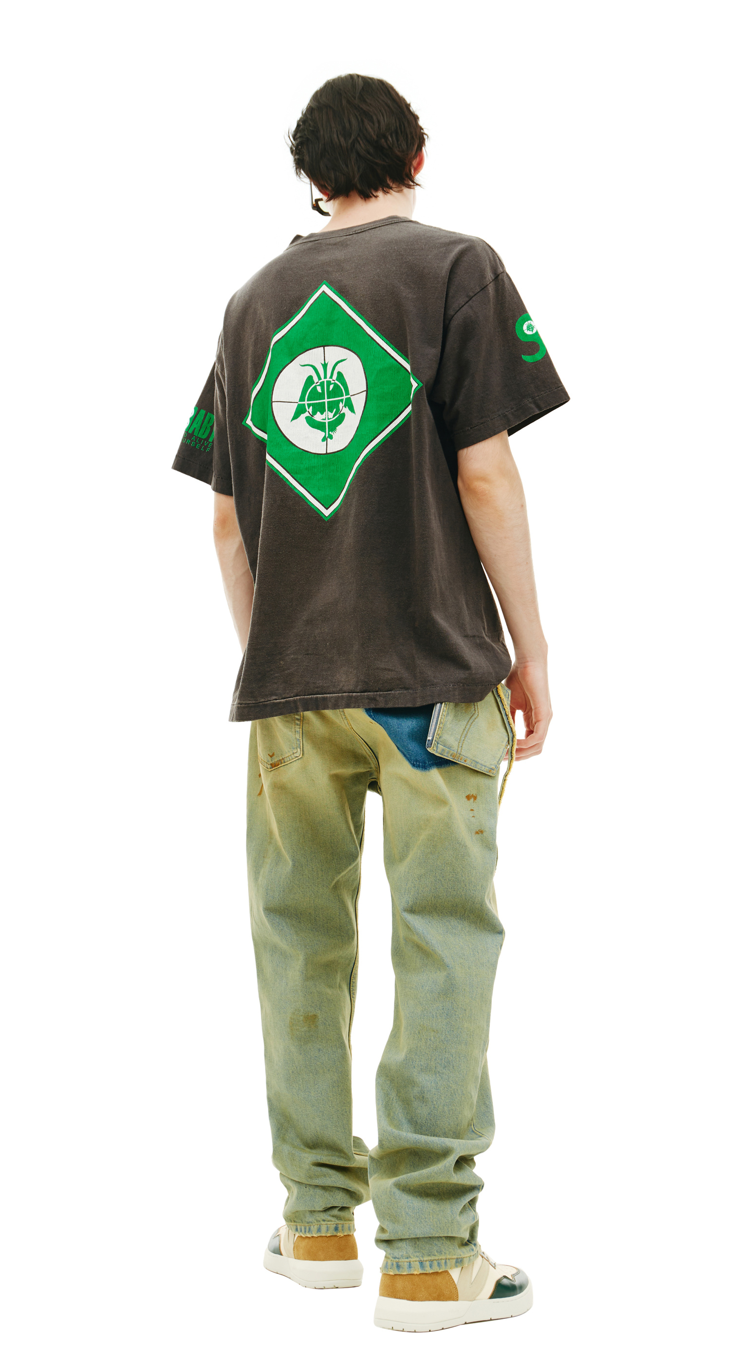 Saint Michael Sainy Enemy printed t-shirt