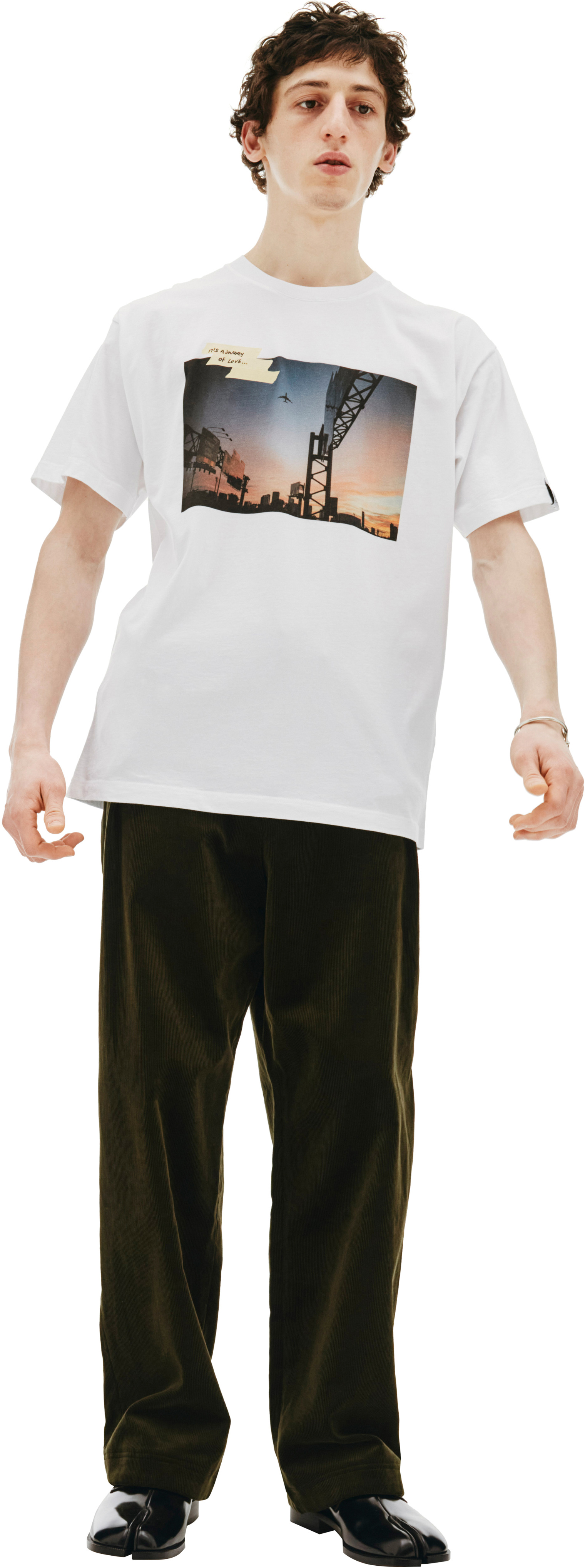 Golden Goose White Cotton T-shirt