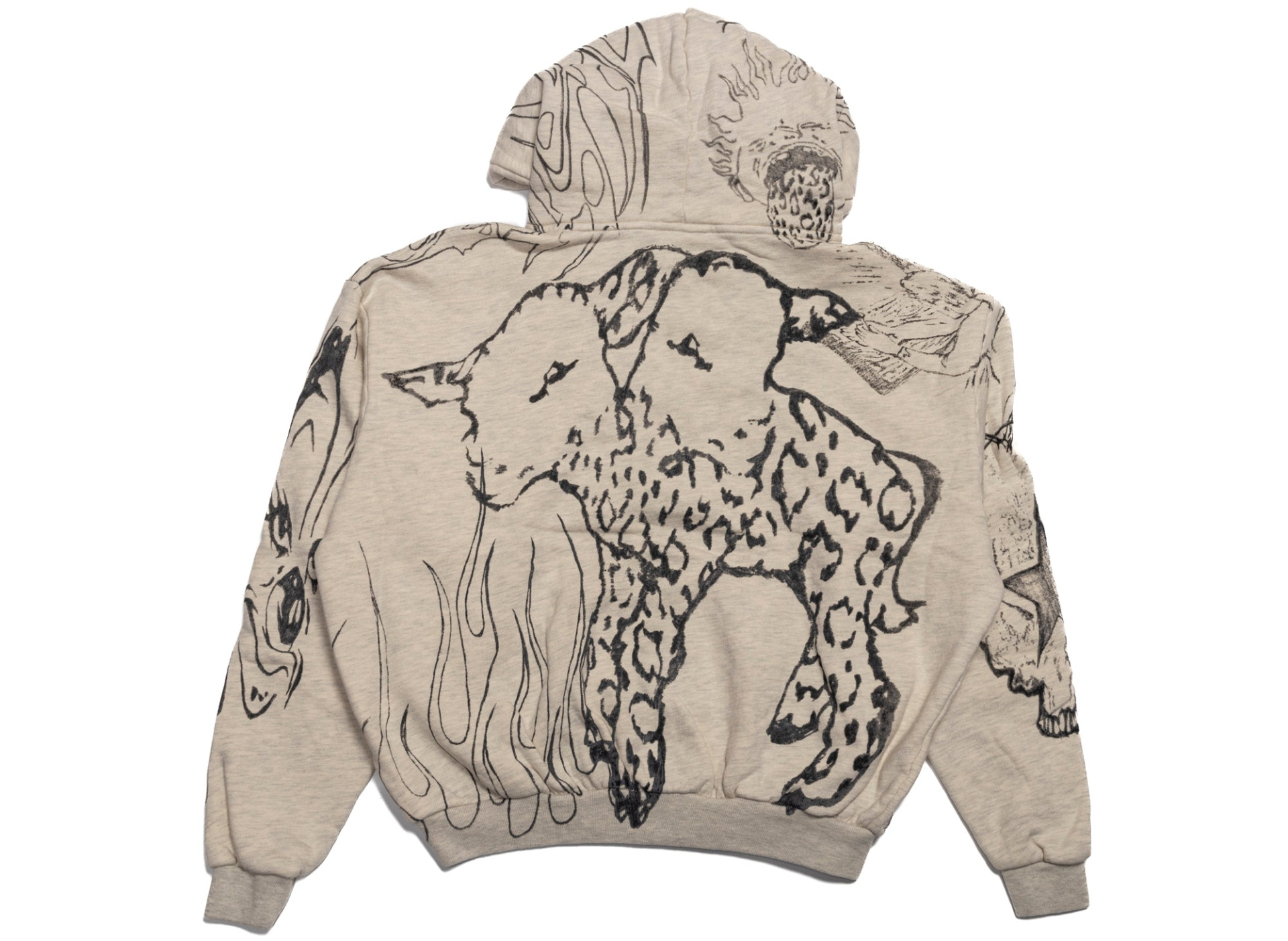 Hellstar Graffiti Zip-Up