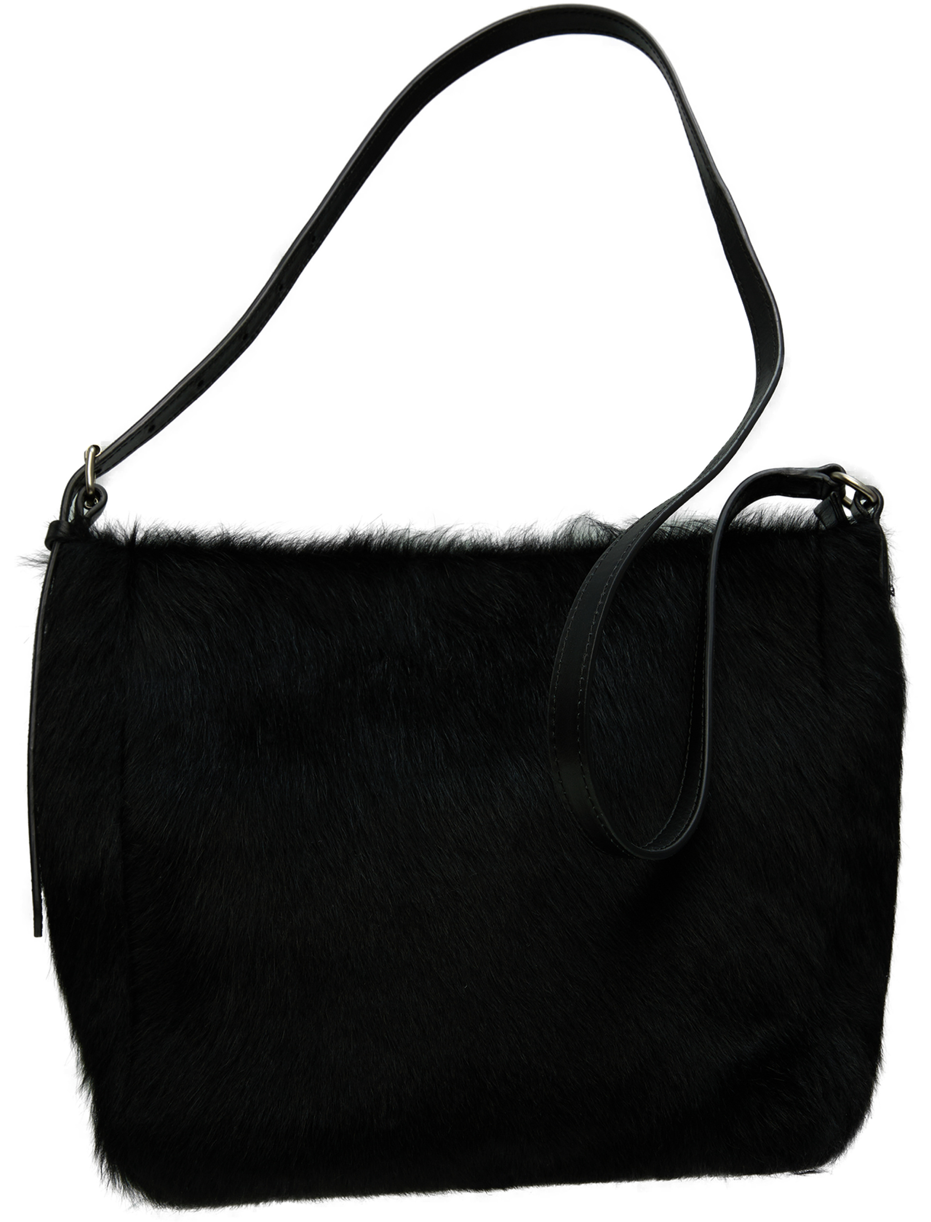 Dries Van Noten Black leather bag