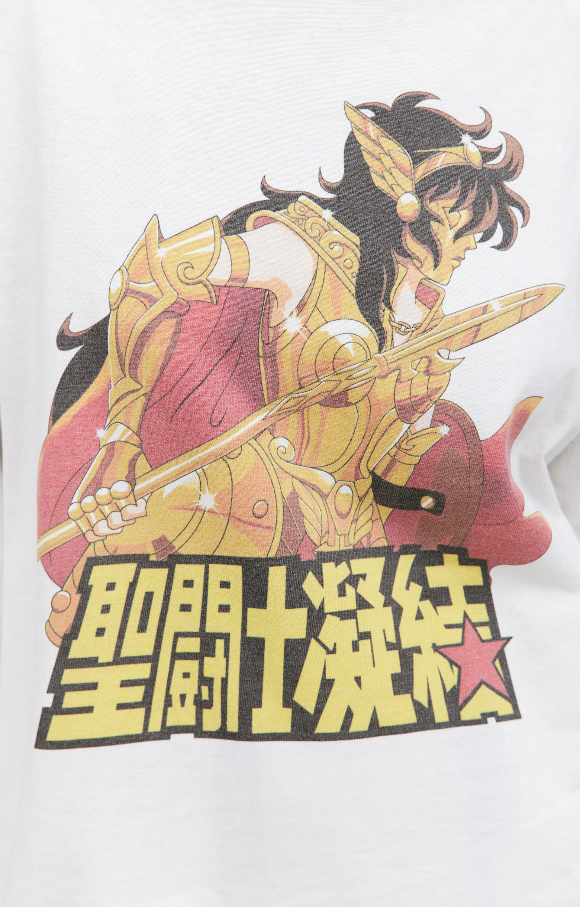 Saint Michael Printed cotton longsleeve