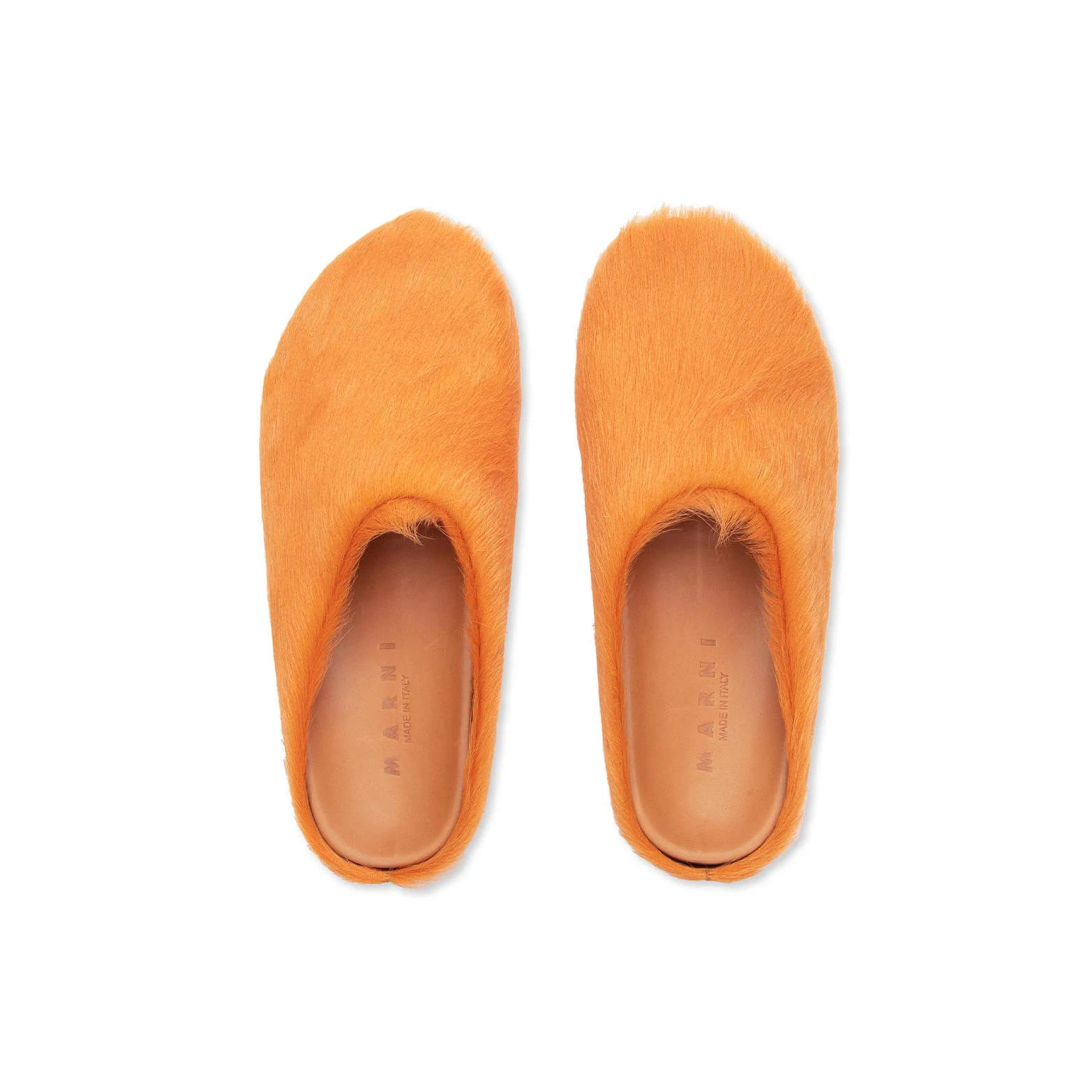 Marni Women\'s Long Hair Fussbett Sabot