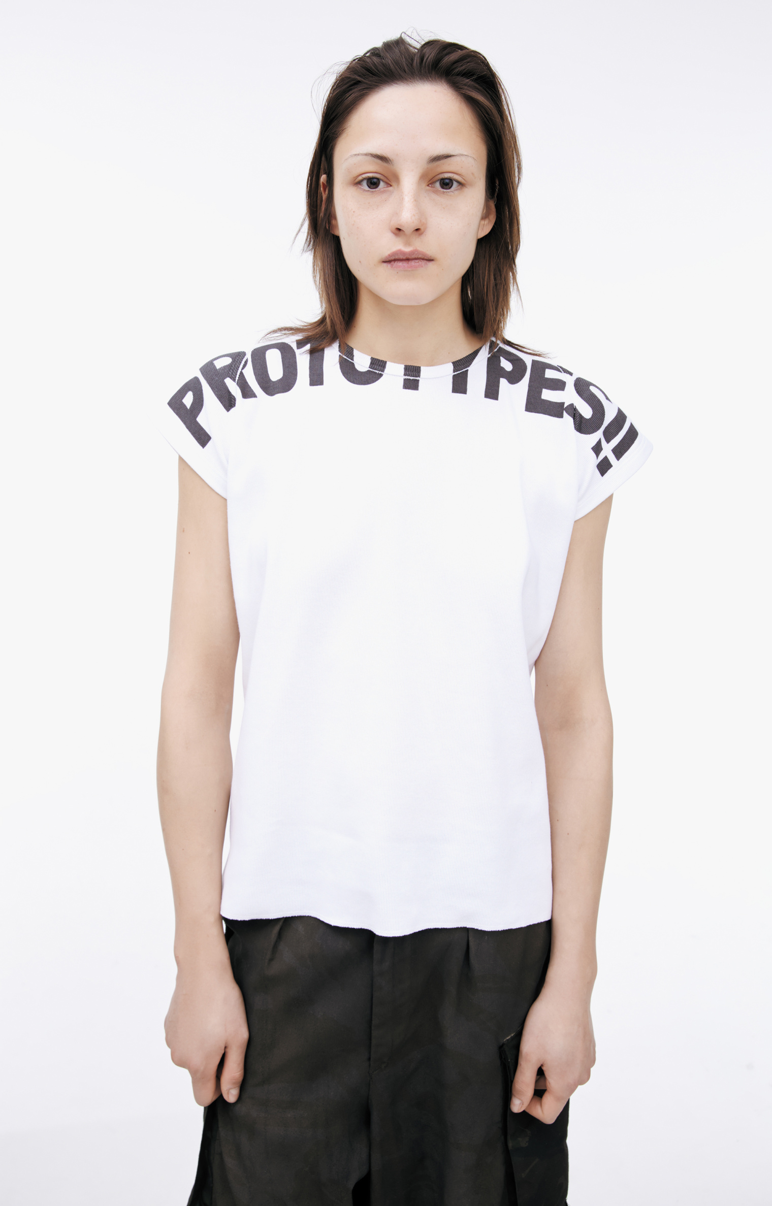Buy PROTOTYPES women white printed t-shirt for $201 online on SV77 