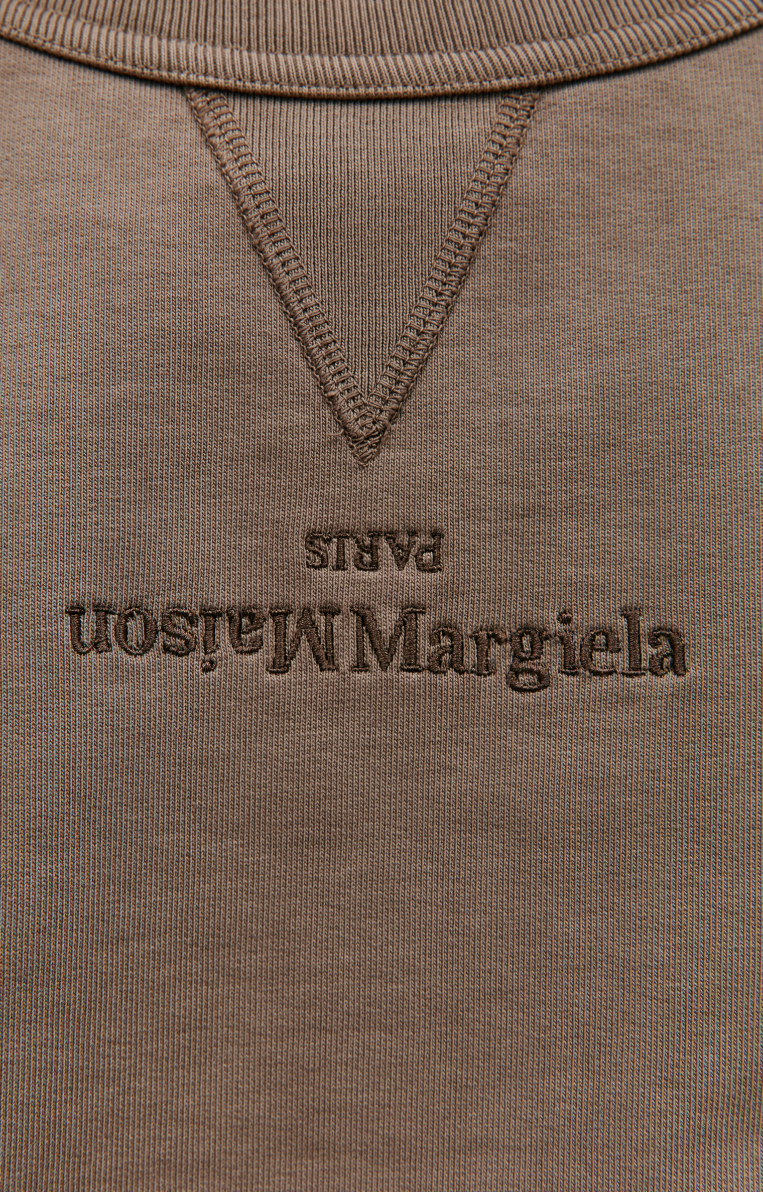 Maison Margiela Cotton sweatshirt with logo