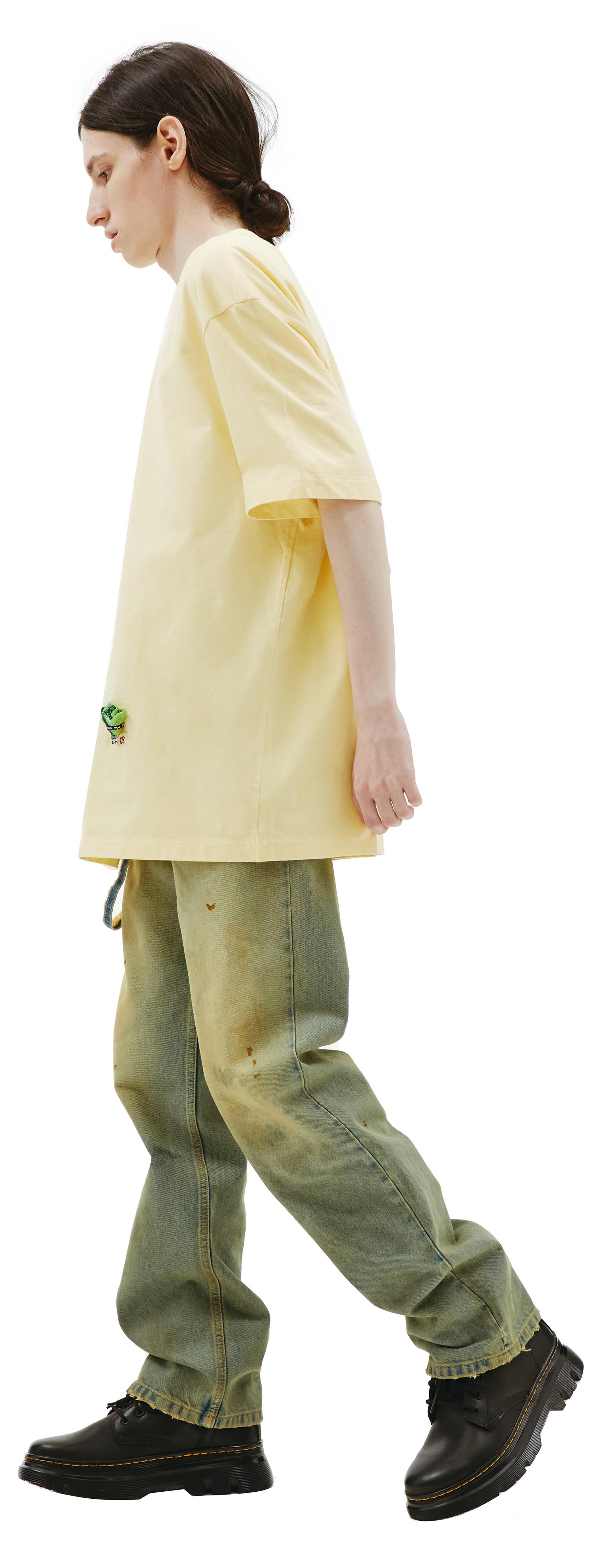 Doublet Vegetable Dyed Lettuce T-Shirt