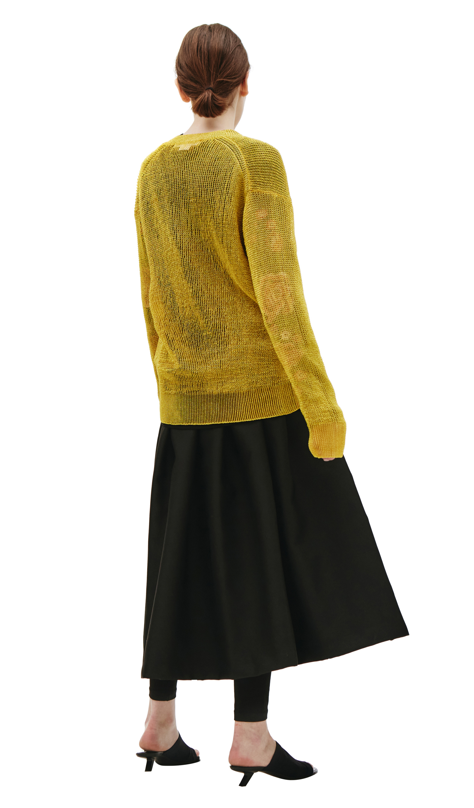 Junya Watanabe Gold Knit sweater