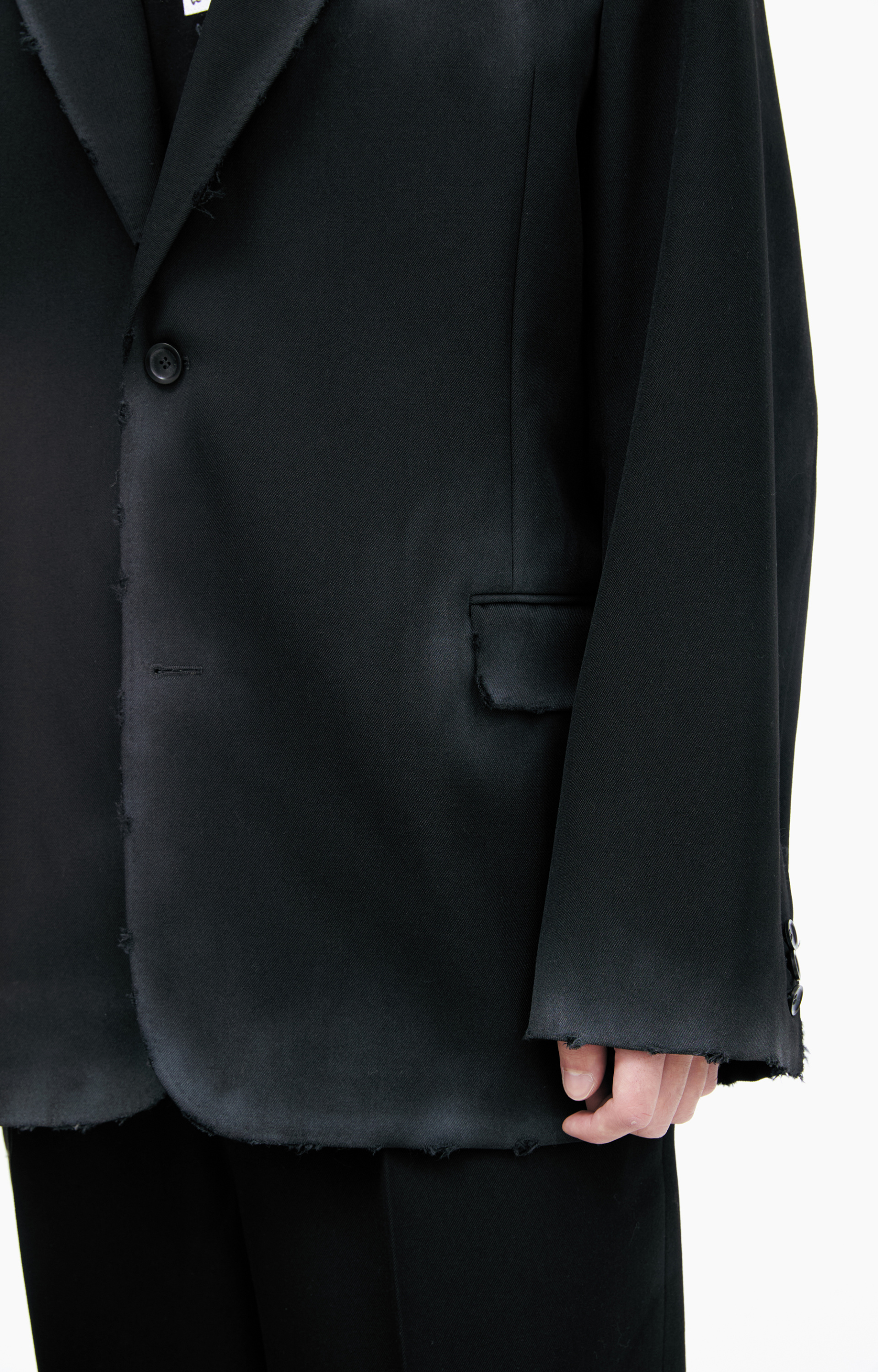 Doublet Scuff-effect jacket