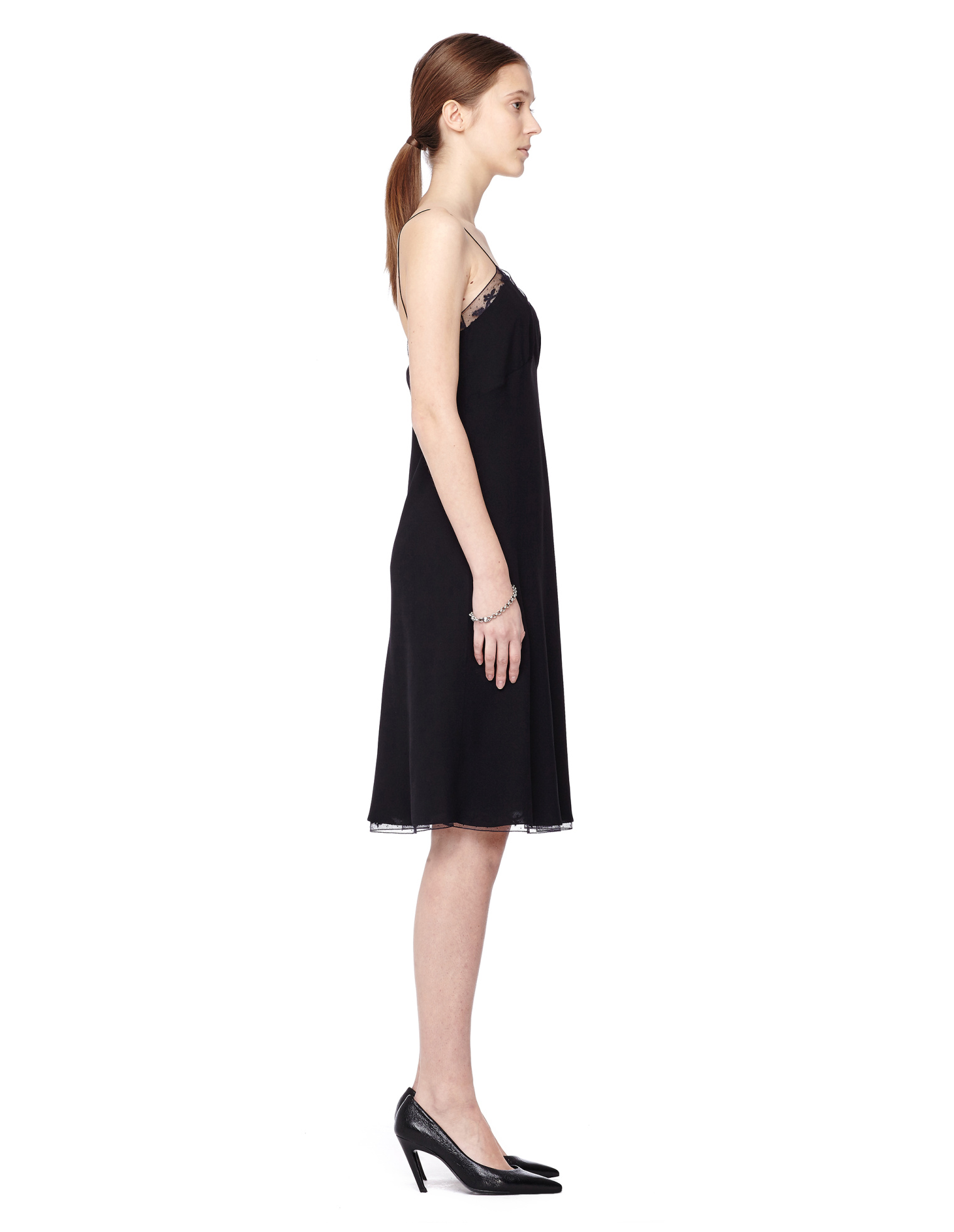 The Row Santi silk slip dress