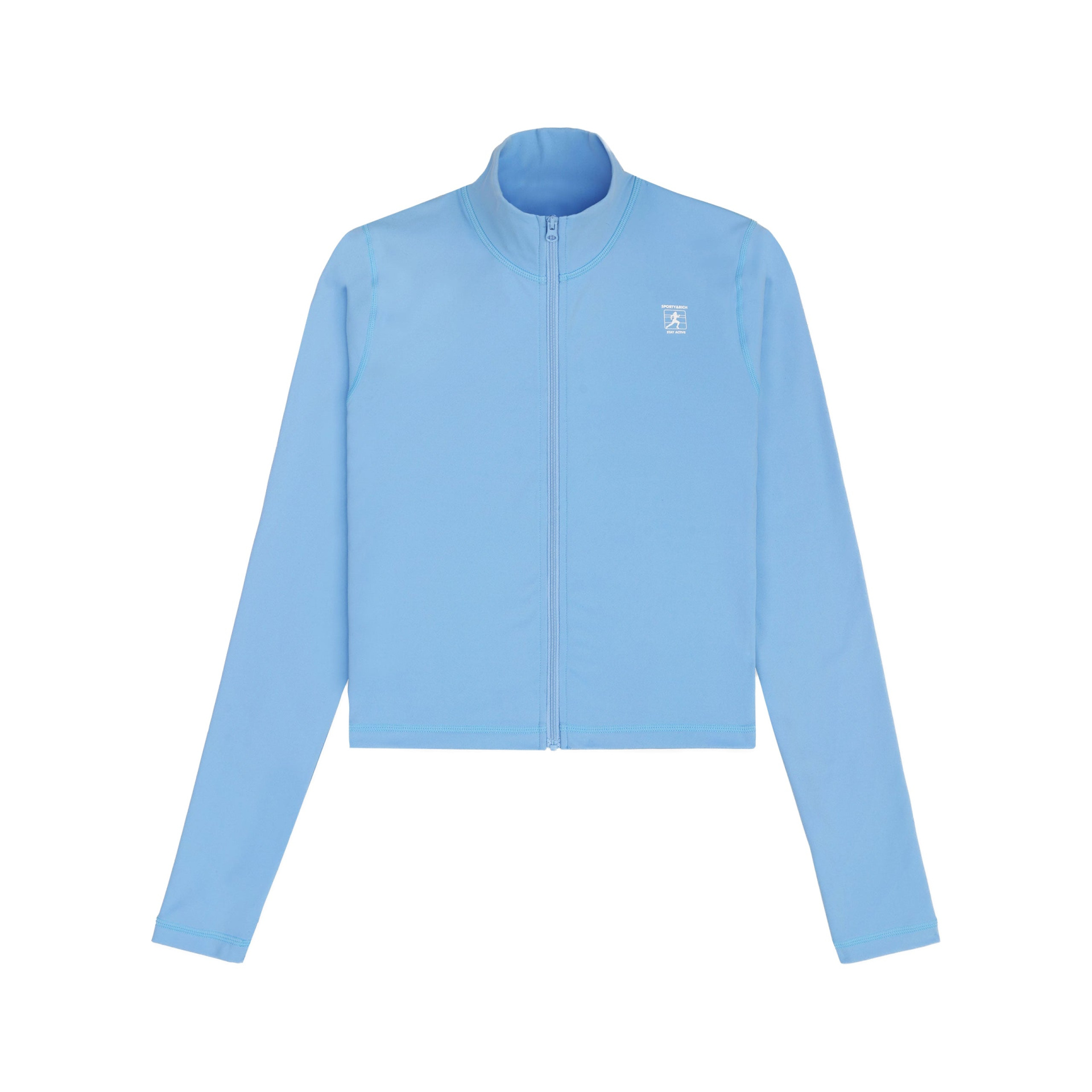 SPORTY & RICH Runner Active Zip Up Jacket