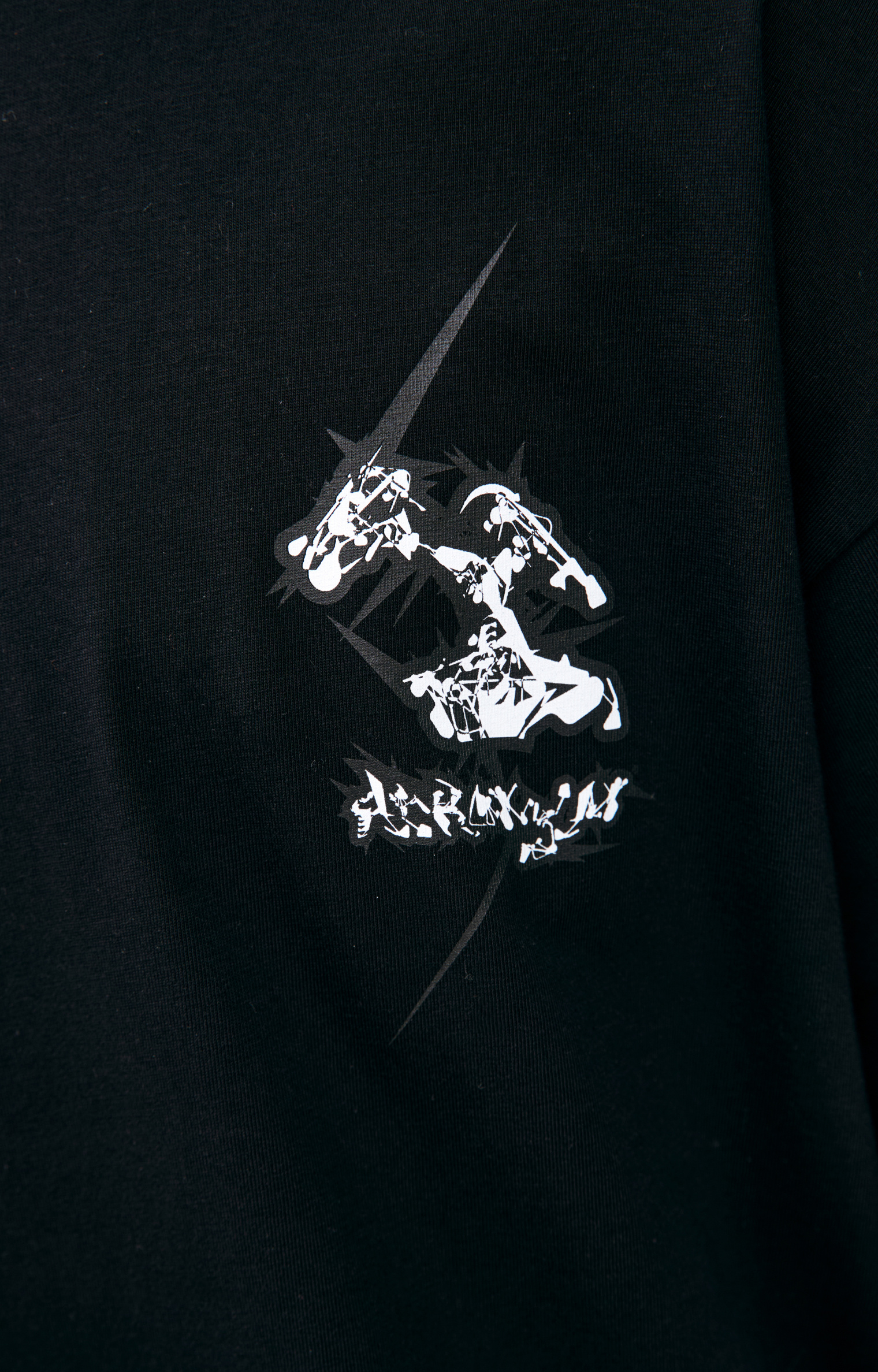 Acronym Asymmetrical Logo Longsleeve