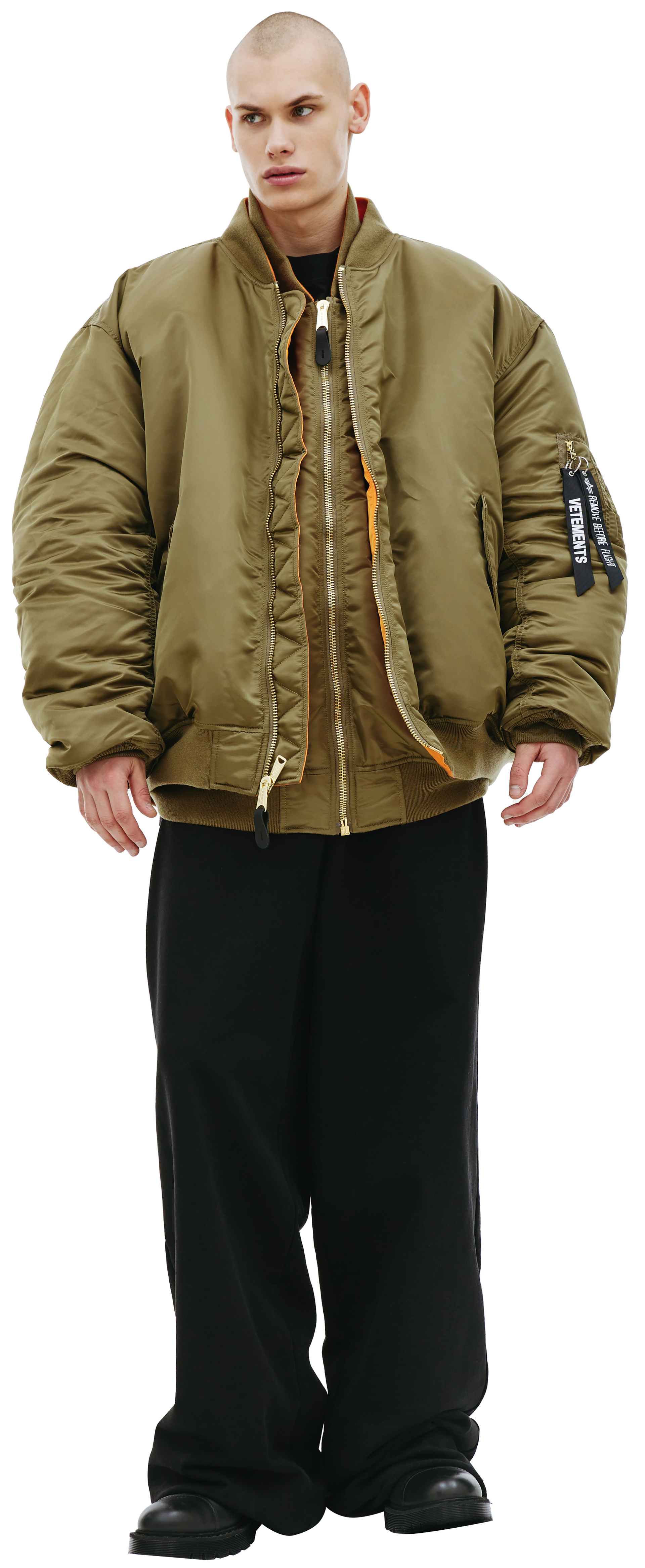 VETEMENTS х Alpha Industries double reversible bomber jacket