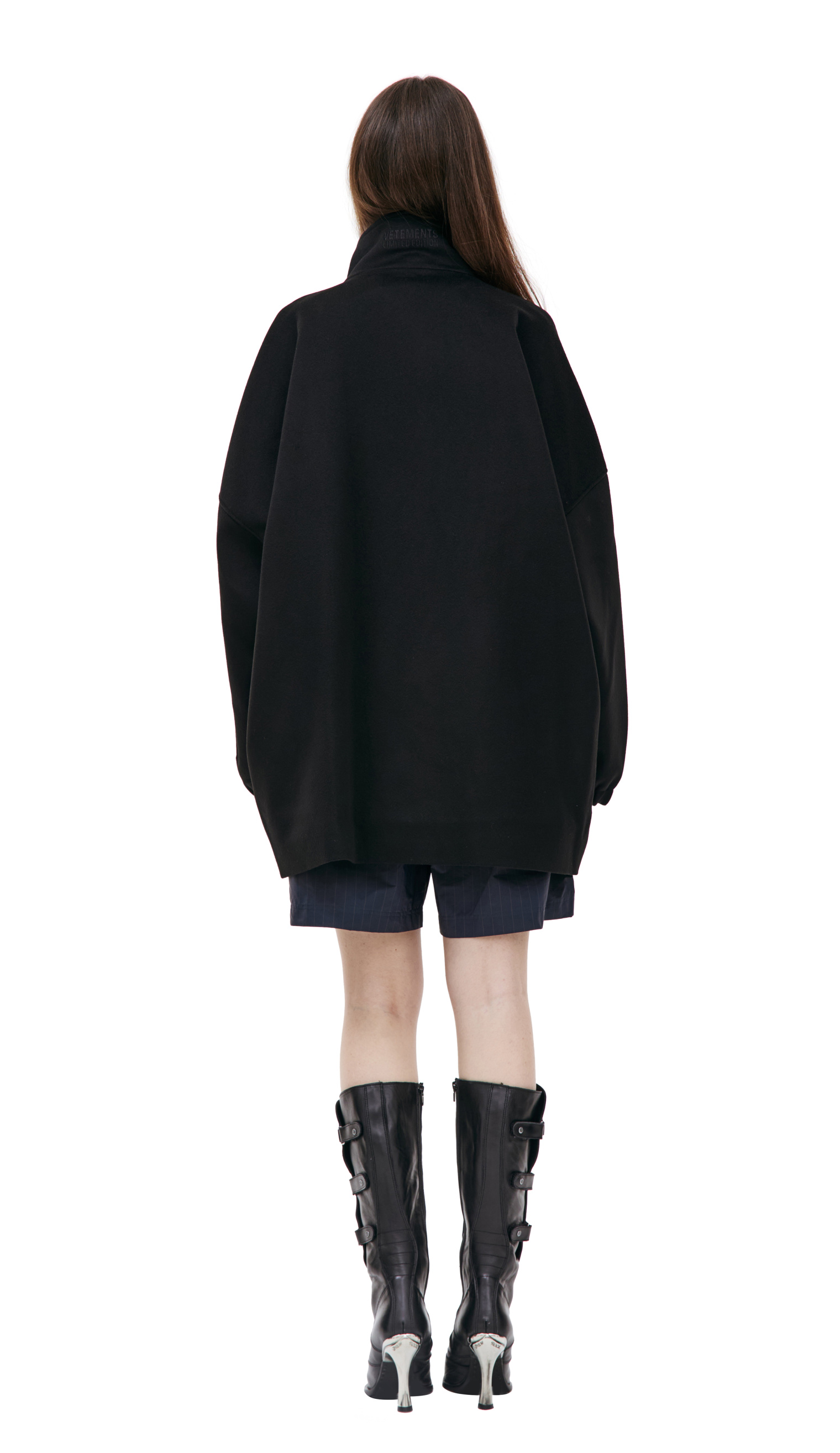 VETEMENTS Wool zip up sweater