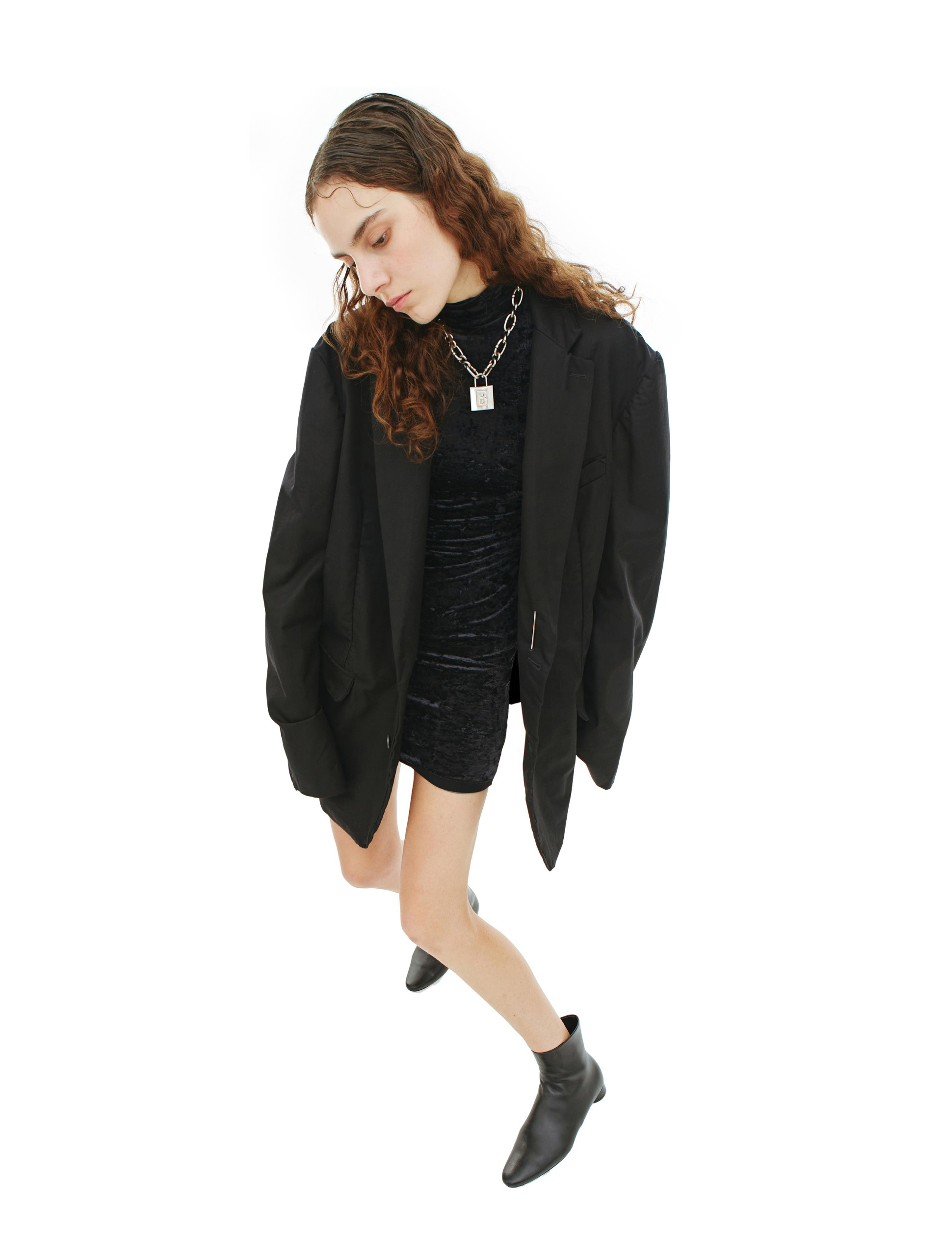 Balenciaga Black oversized blazer