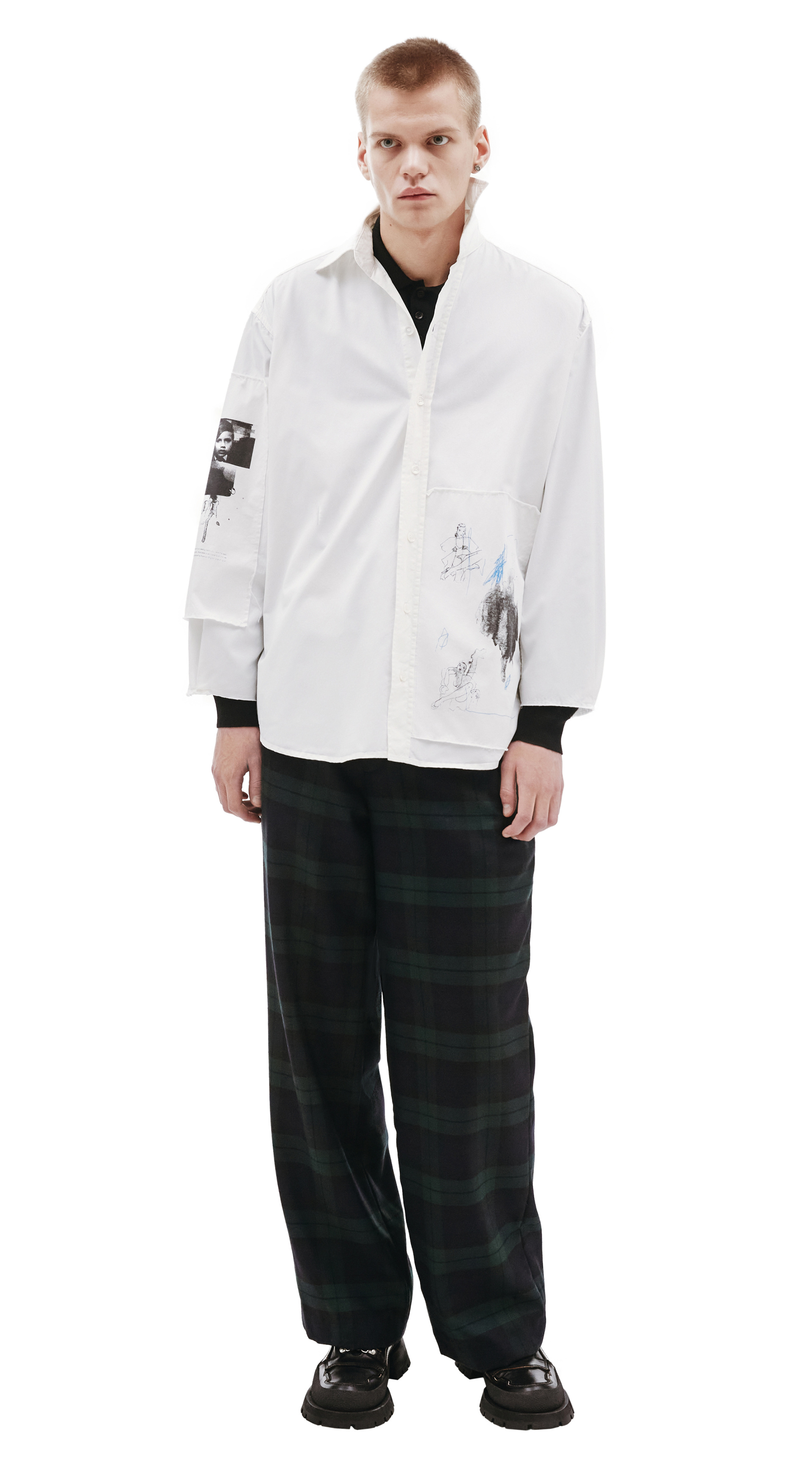 Enfants Riches Déprimés ERD X SV Shirt With Patches