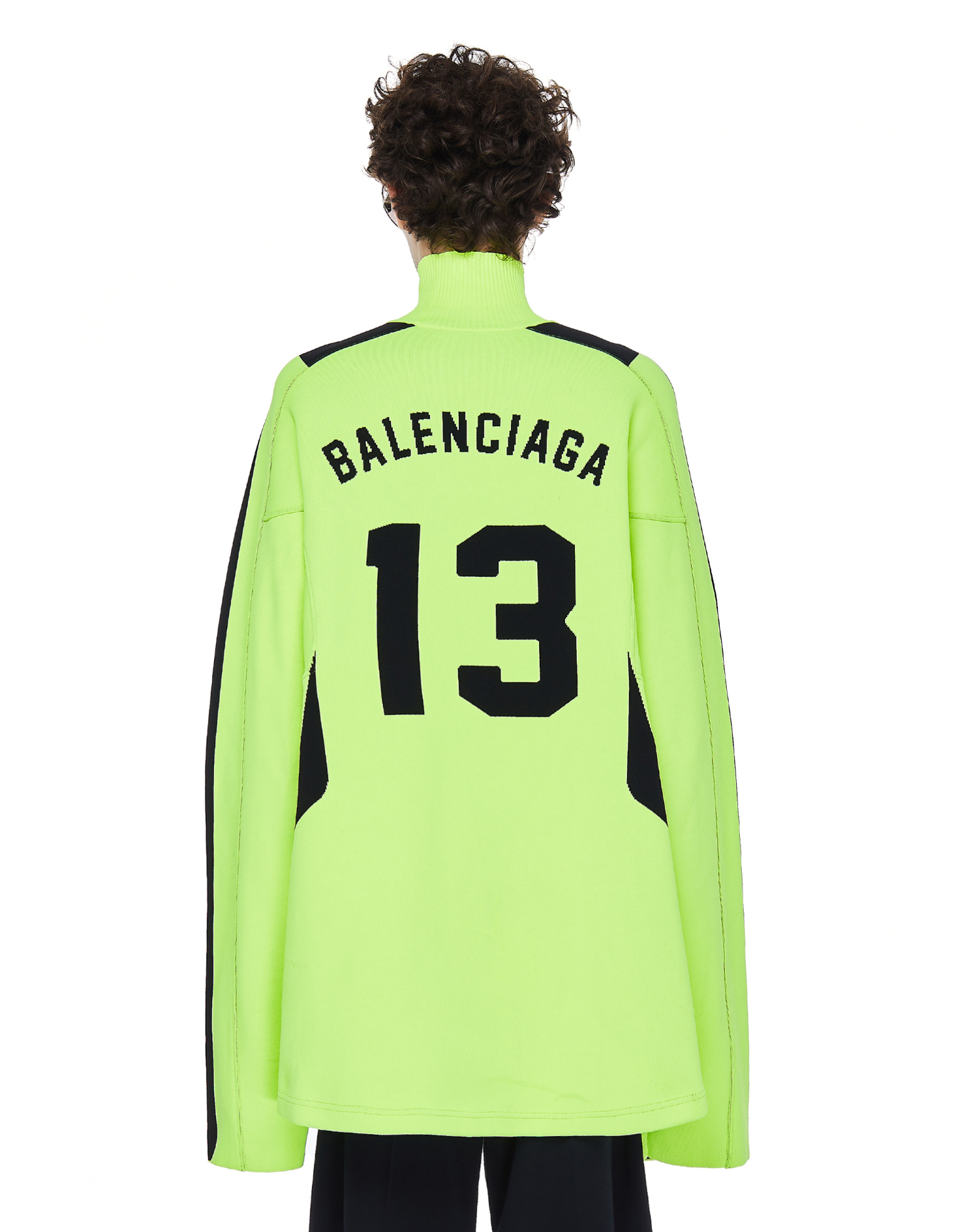 Balenciaga Soccer High-Neck Sweater