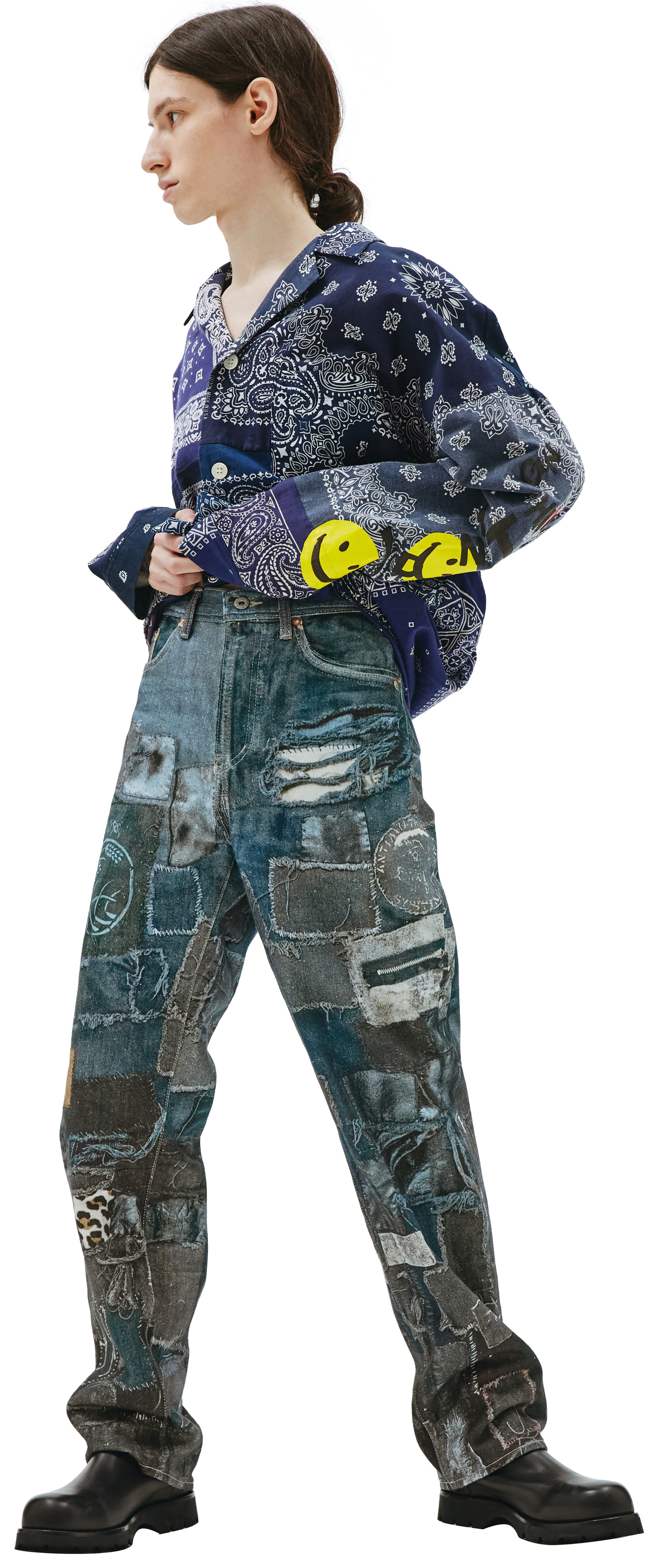 Doublet Photo print jeans