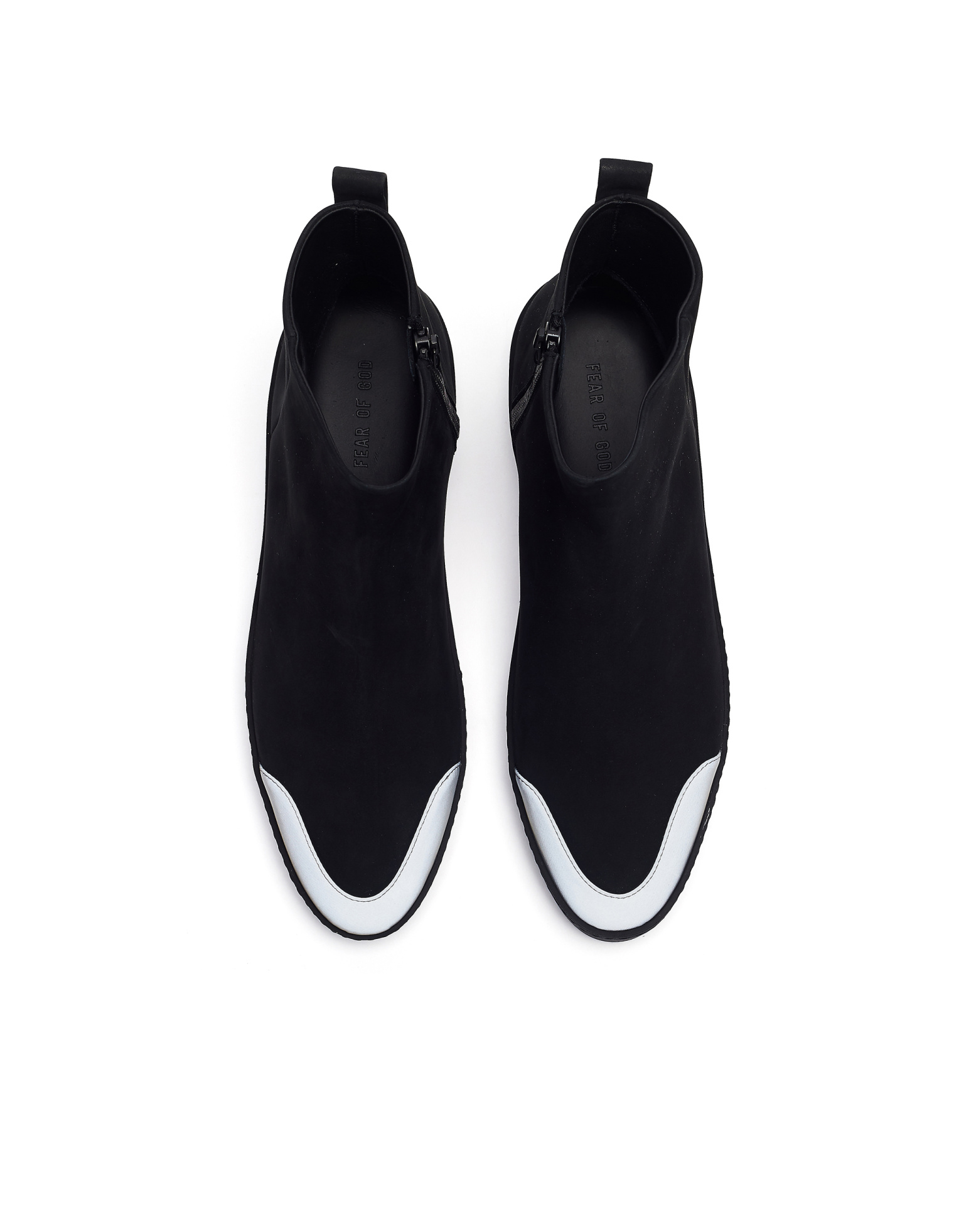 Fear of God Black Leather Chelsea Boots