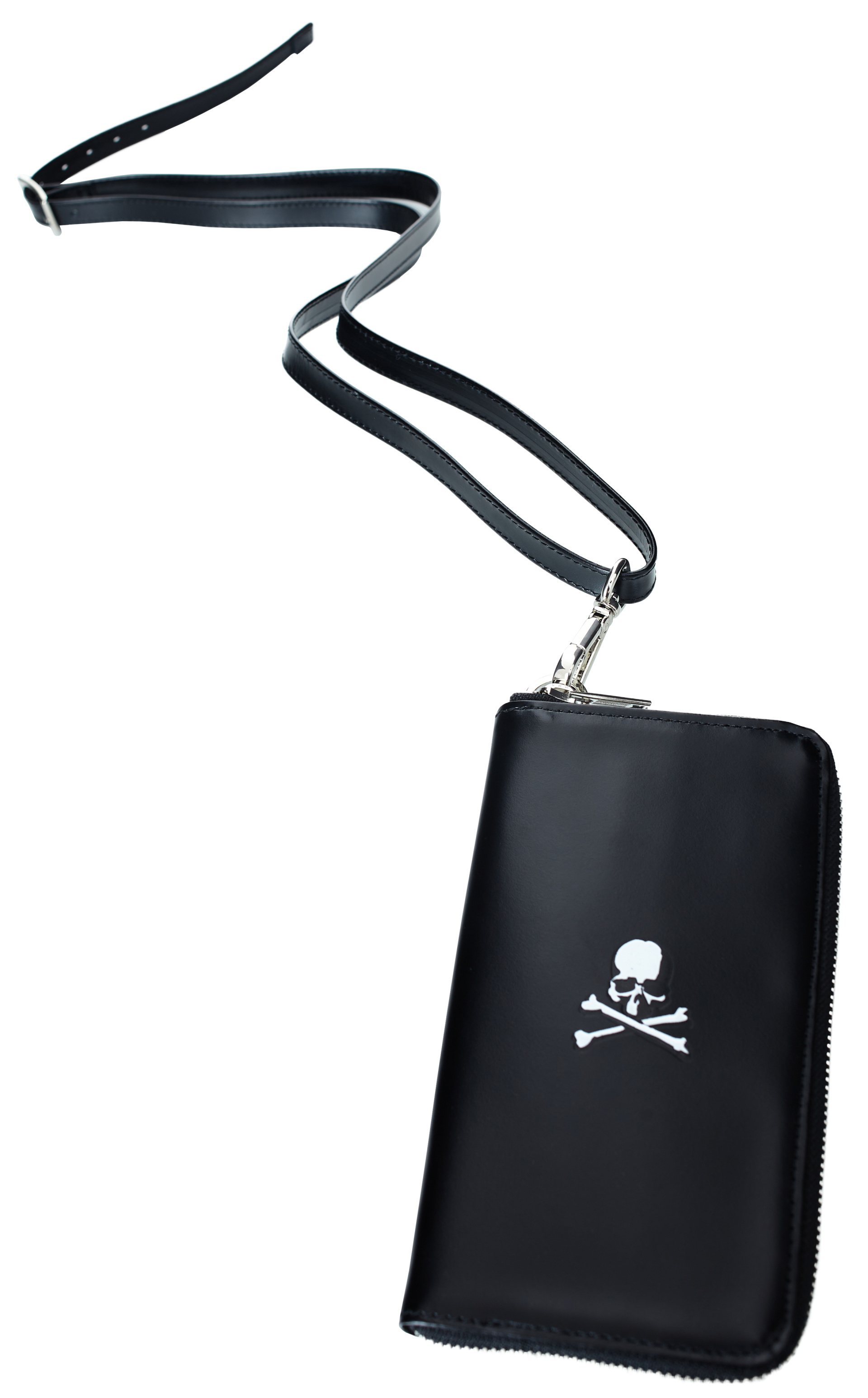 Mastermind WORLD Black leather card holder