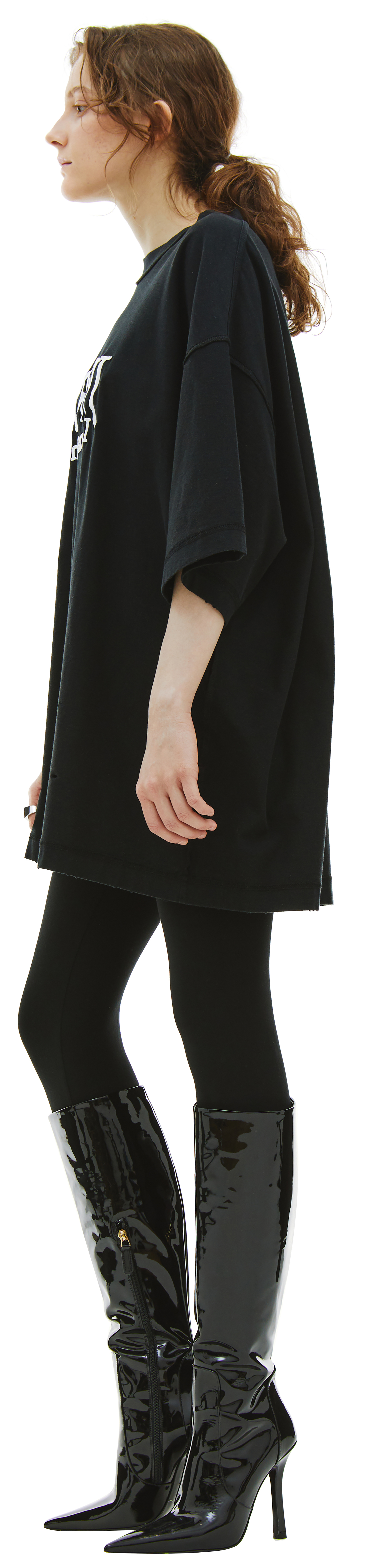 VETEMENTS JERK Destroyed T-shirt