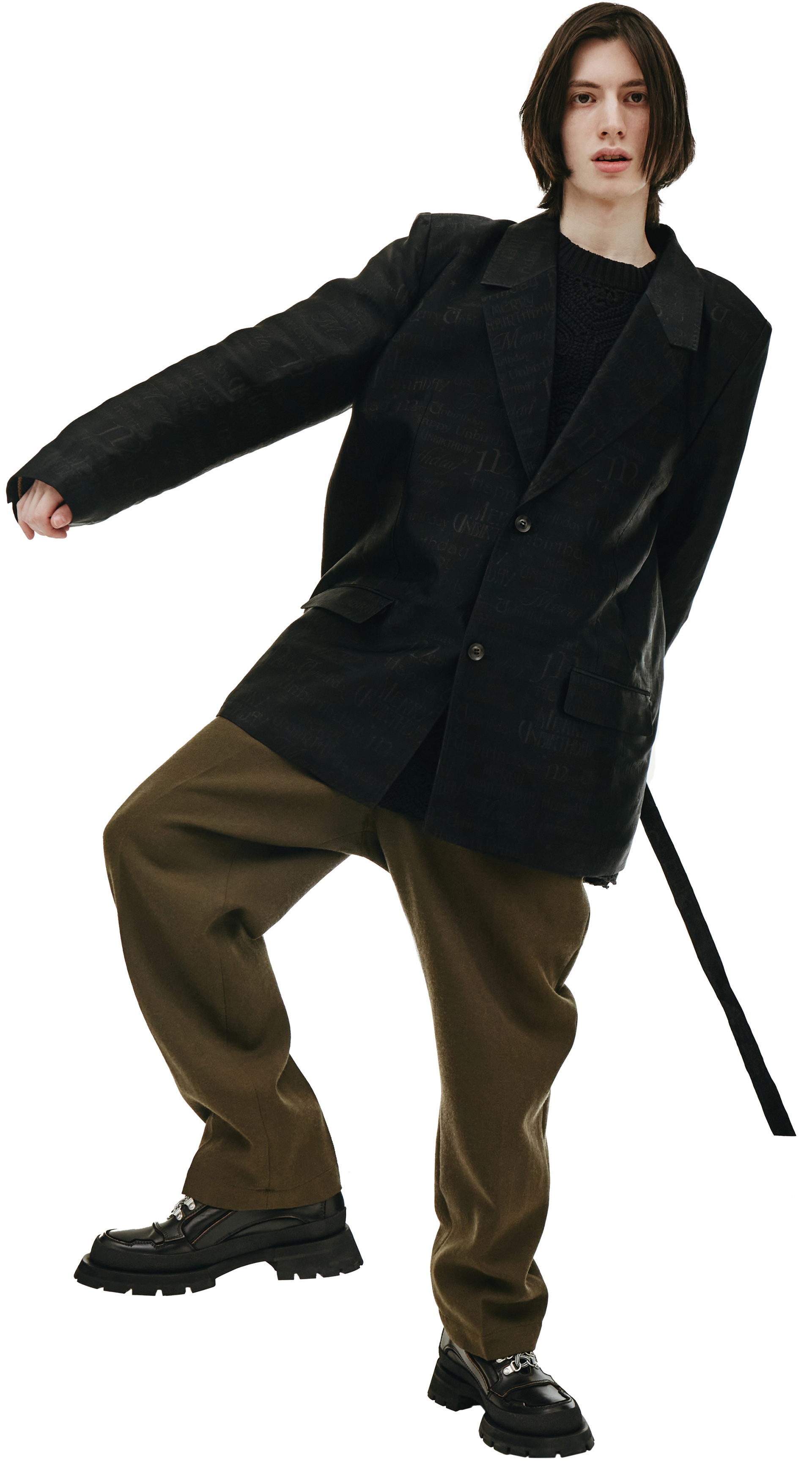 Doublet Belted Merry Unbirthday Jacket