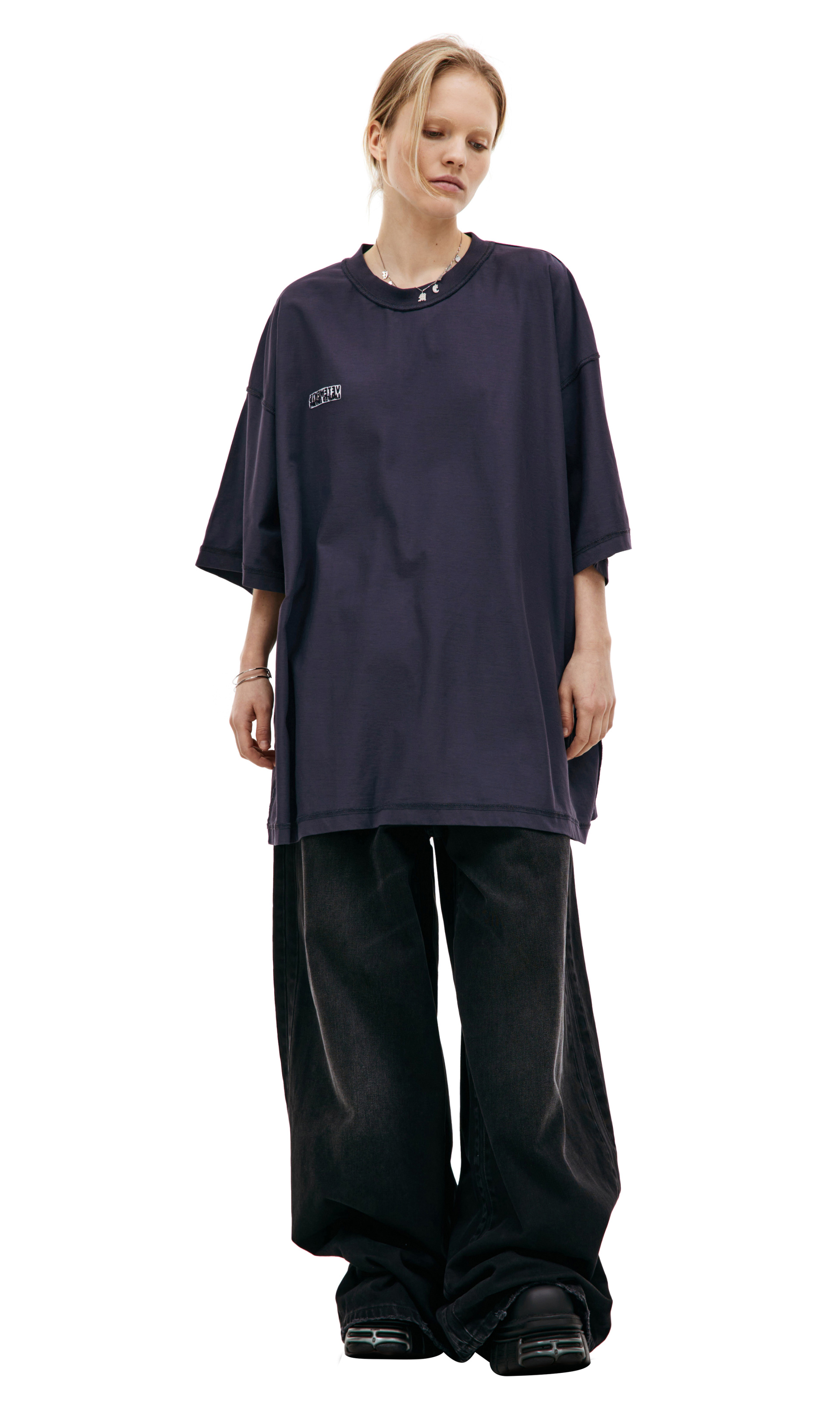 Buy SPORTY & RICH women purple serif pyjama shirt for €123 online on SV77,  PJ1011LI