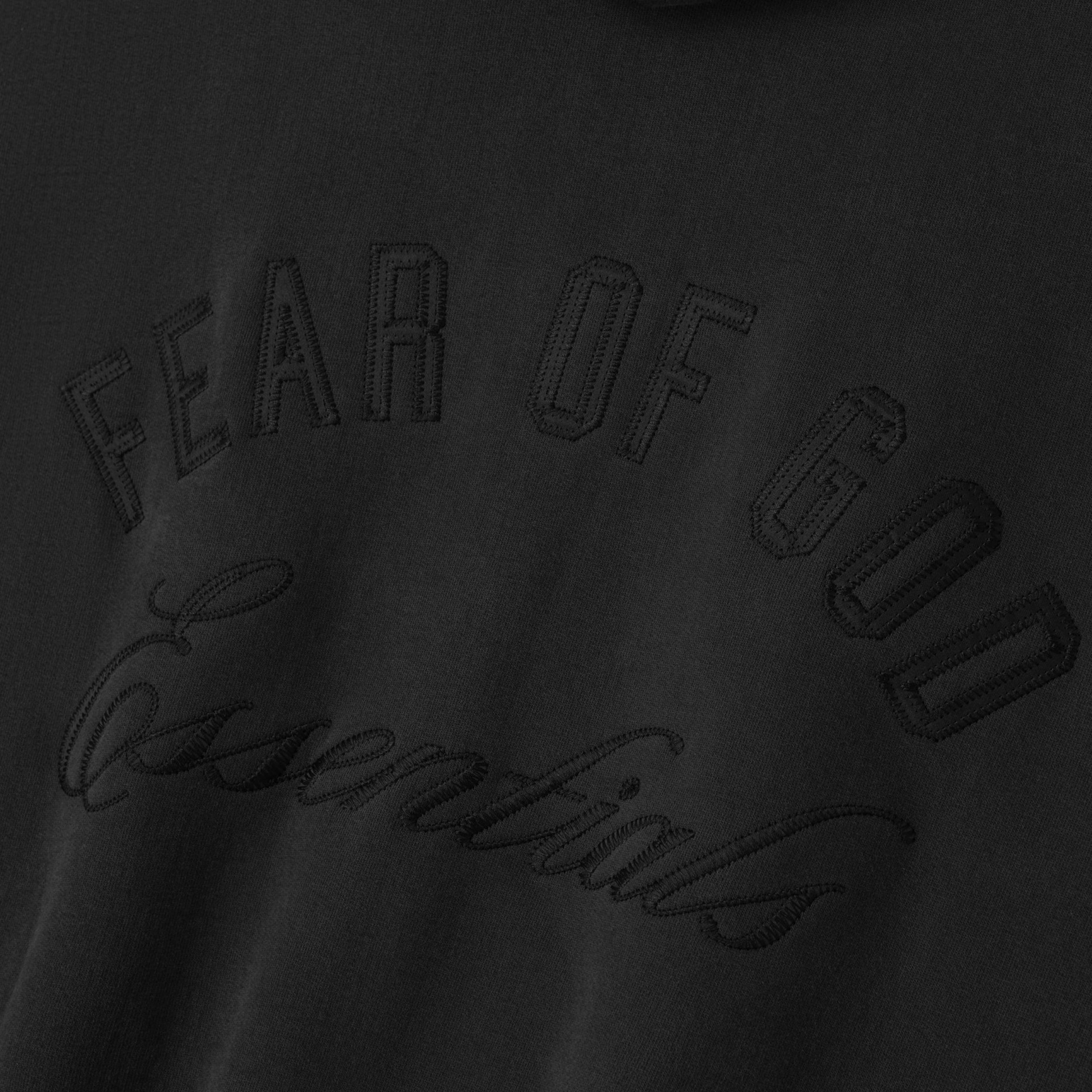 Fear of God Essentials Embroidered Classic Full Zip Hoodie