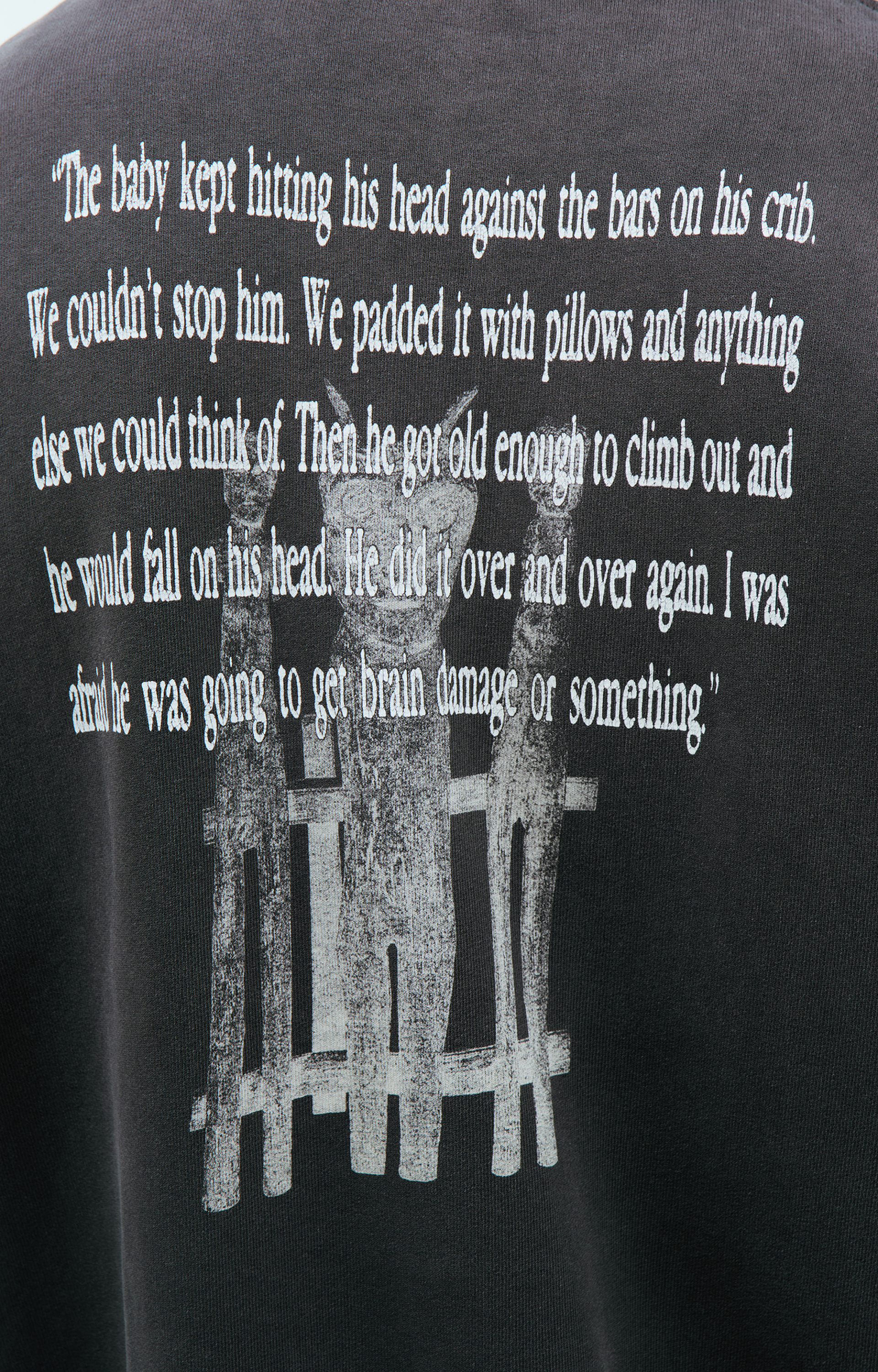 Enfants Riches Déprimés Printed cotton hoodie