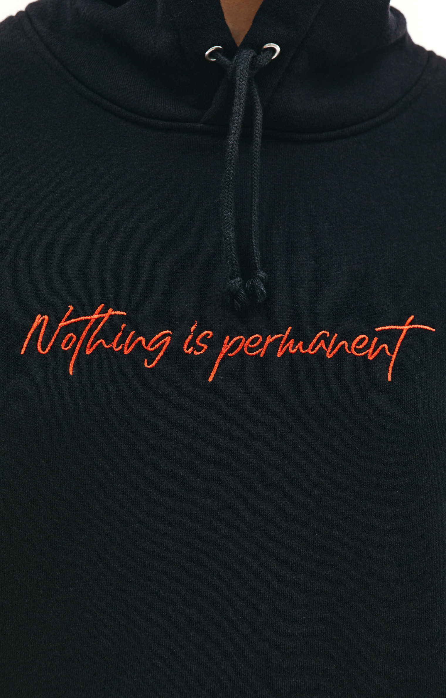 Undercover \'Impermanence\' printed hoodie