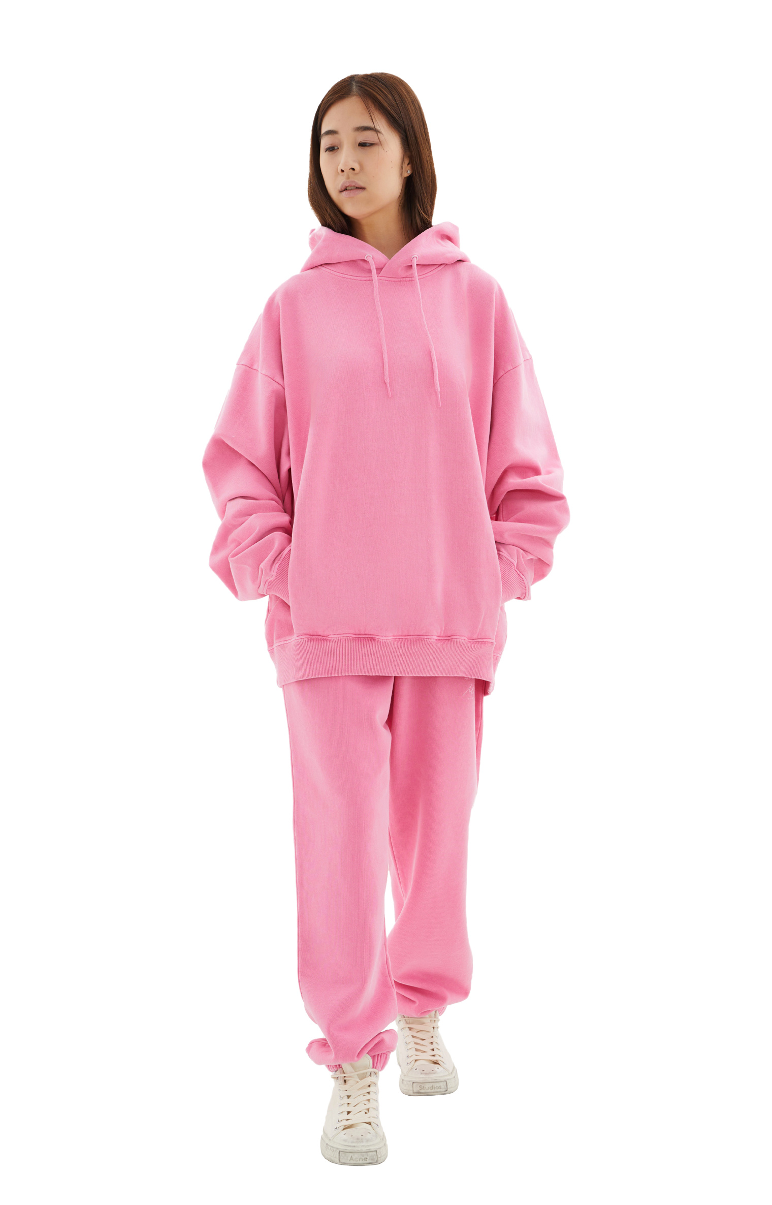Martine Rose Pink print hoodie