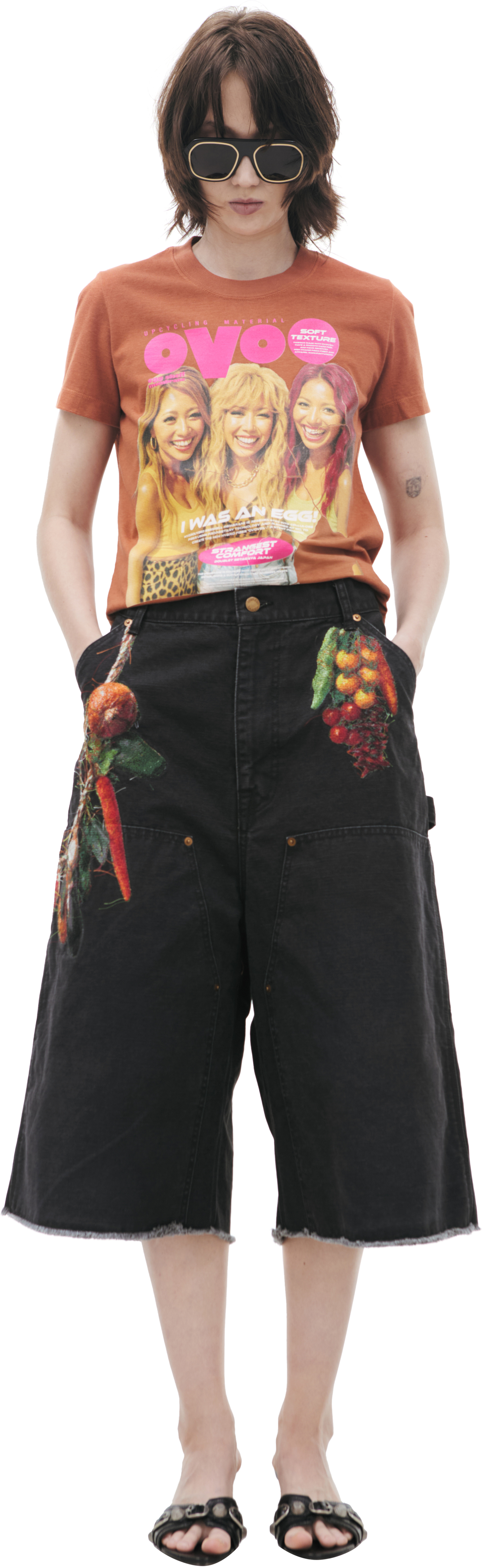 Doublet Embroidered shorts